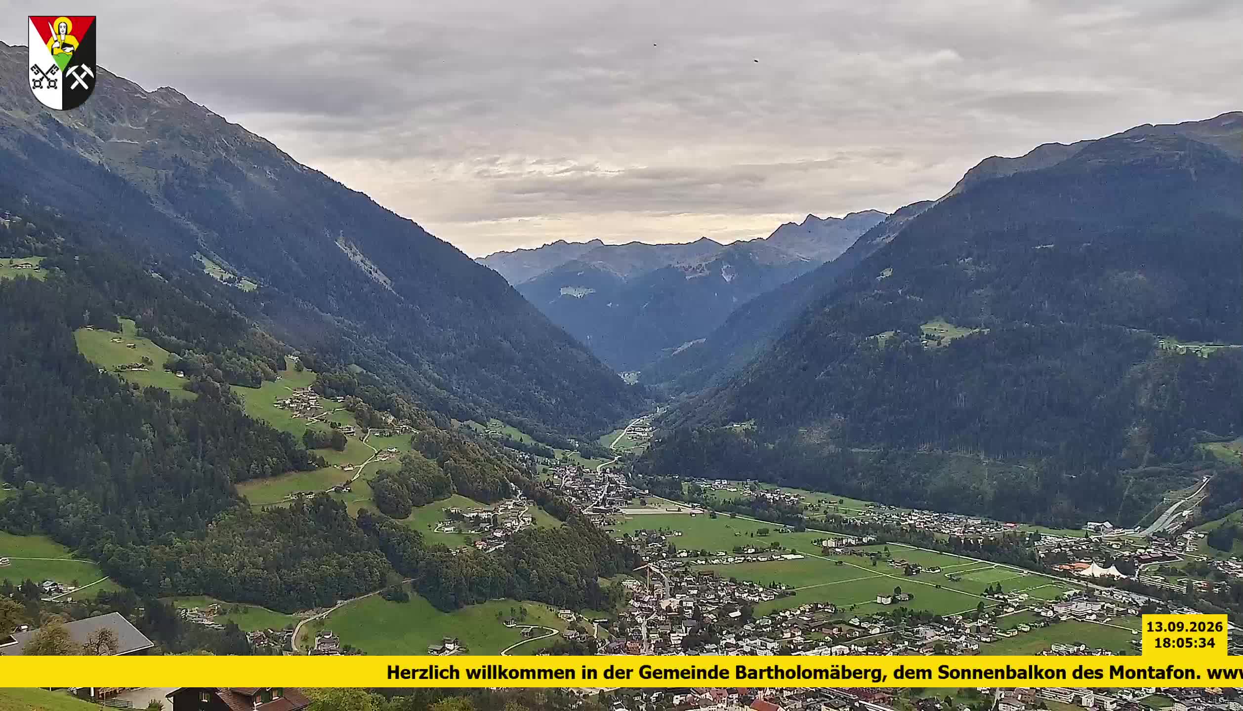 Bartholomäberg | Blick auf Schruns