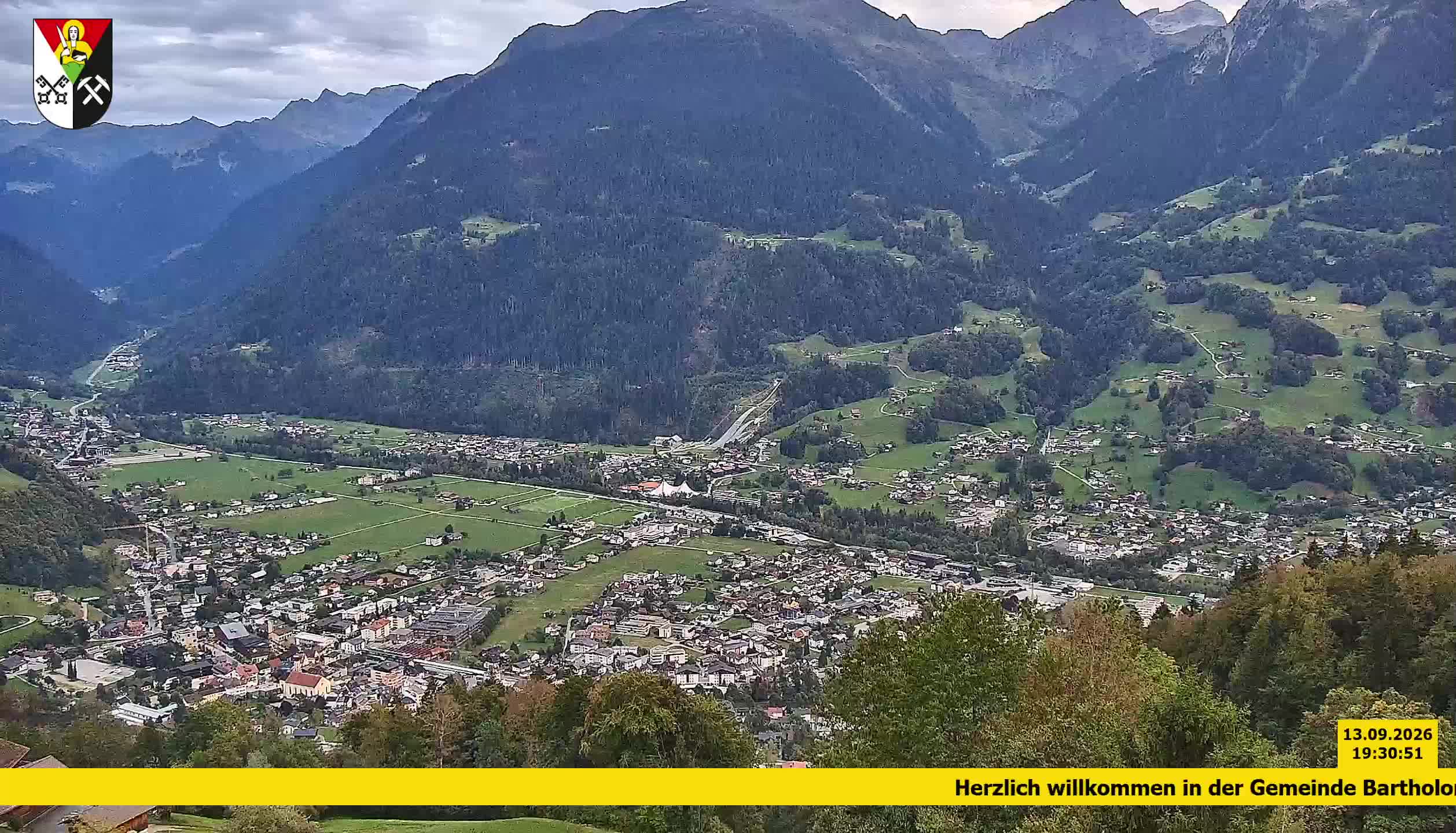 Bartholomäberg | Blick auf Schruns