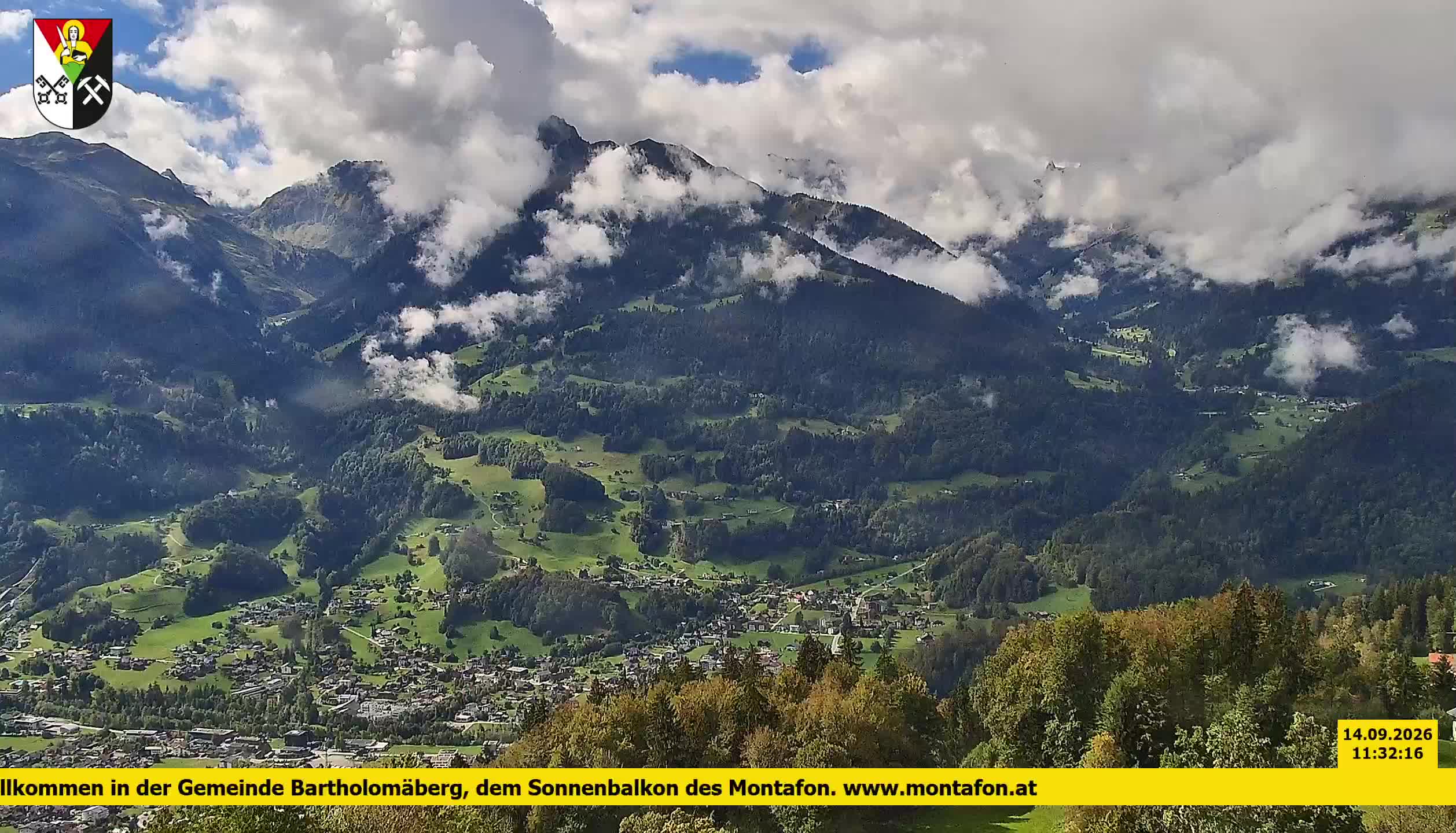 Bartholomäberg | Blick auf Schruns