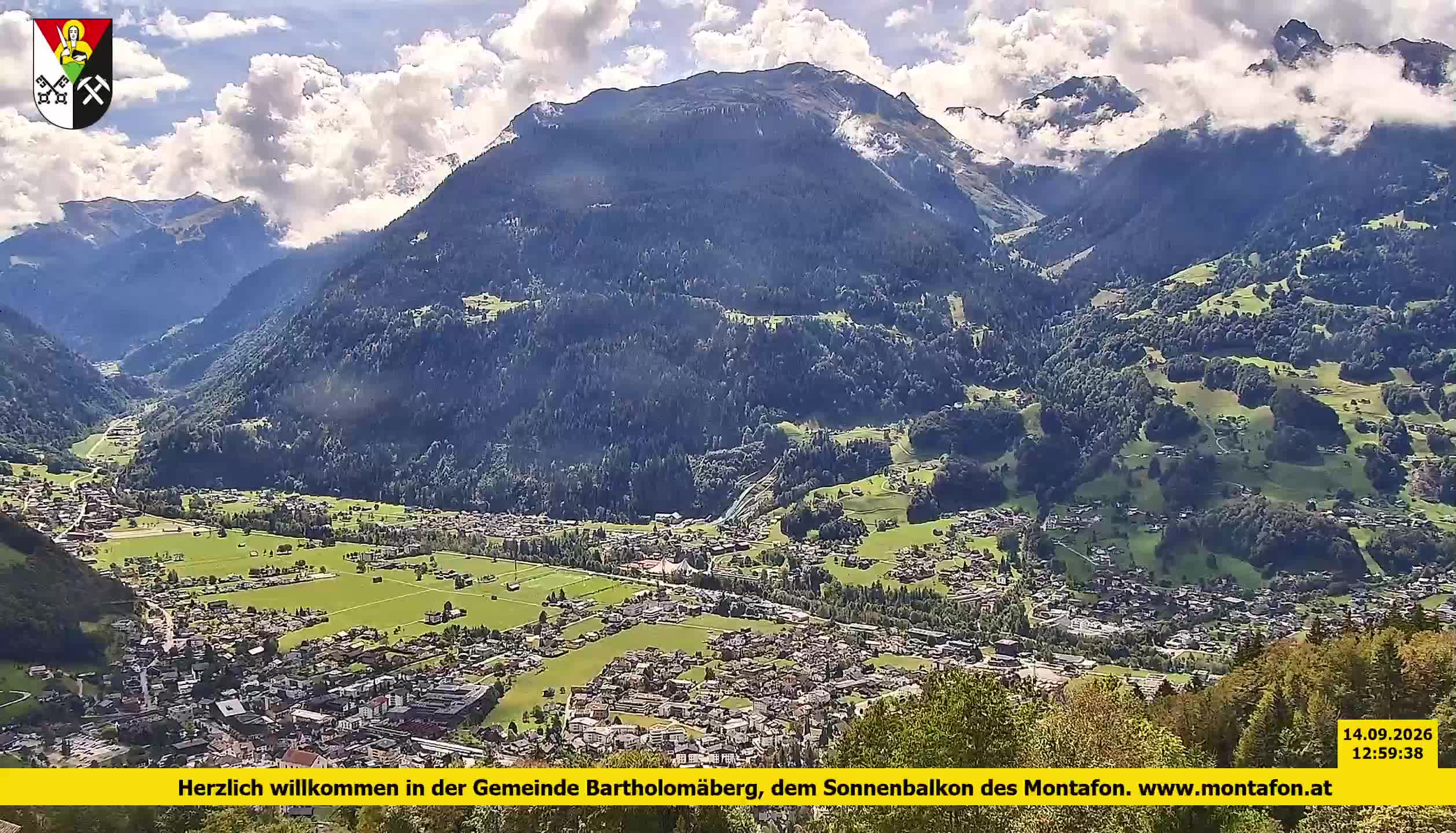 Bartholomäberg | Blick auf Schruns