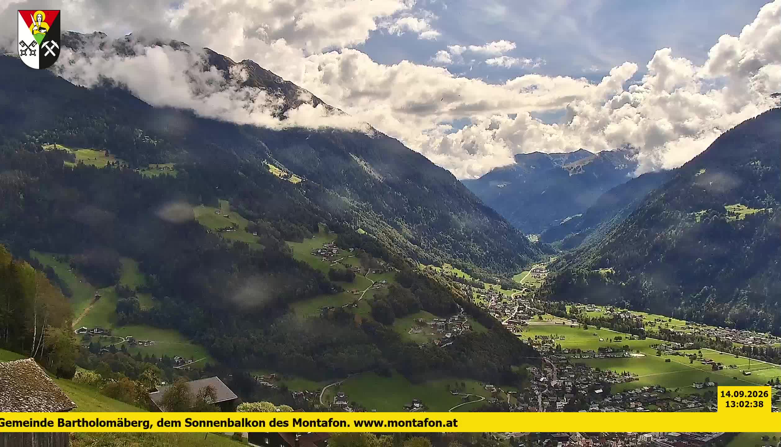 Bartholomäberg | Blick auf Schruns