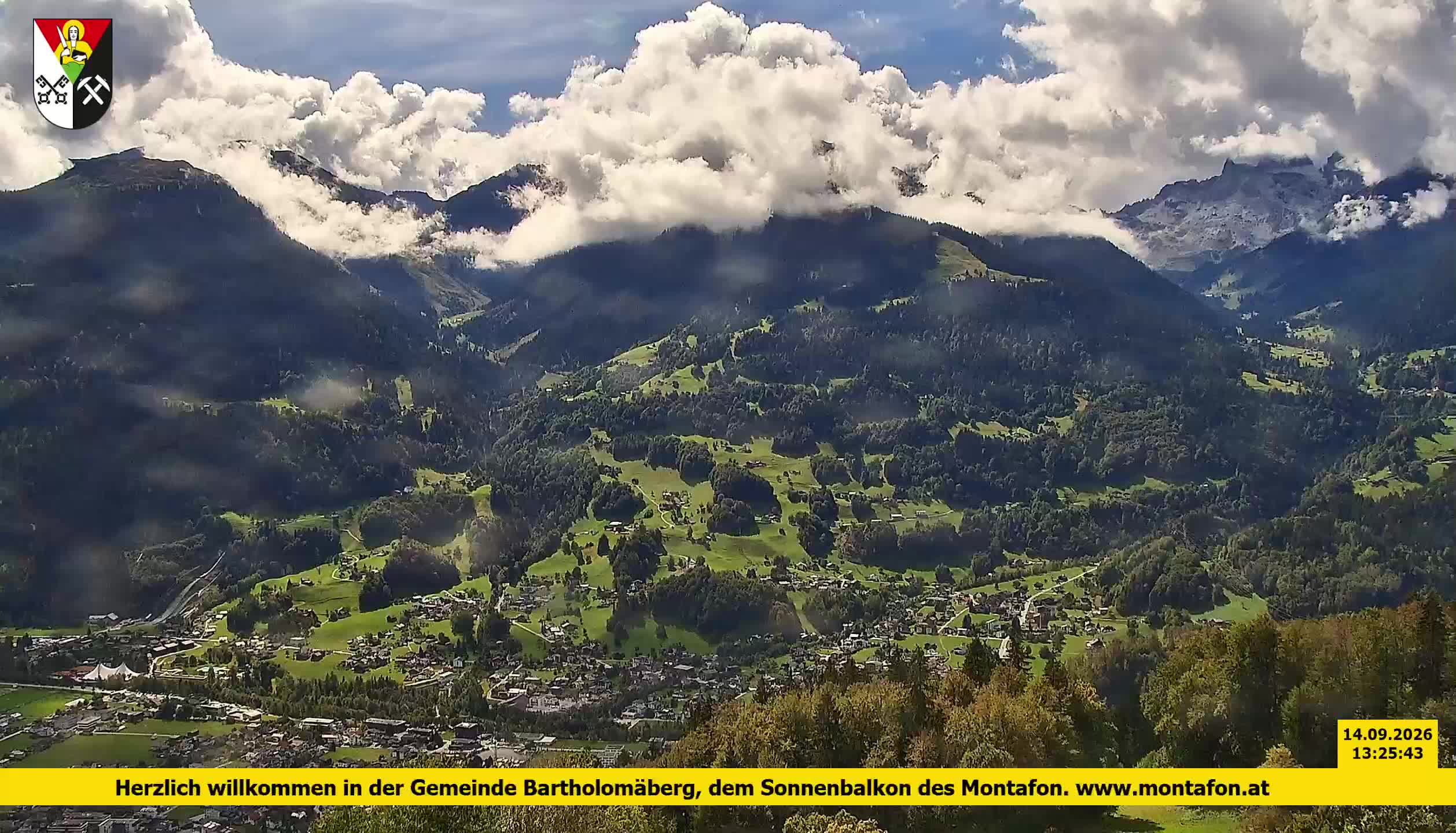 Bartholomäberg | Blick auf Schruns
