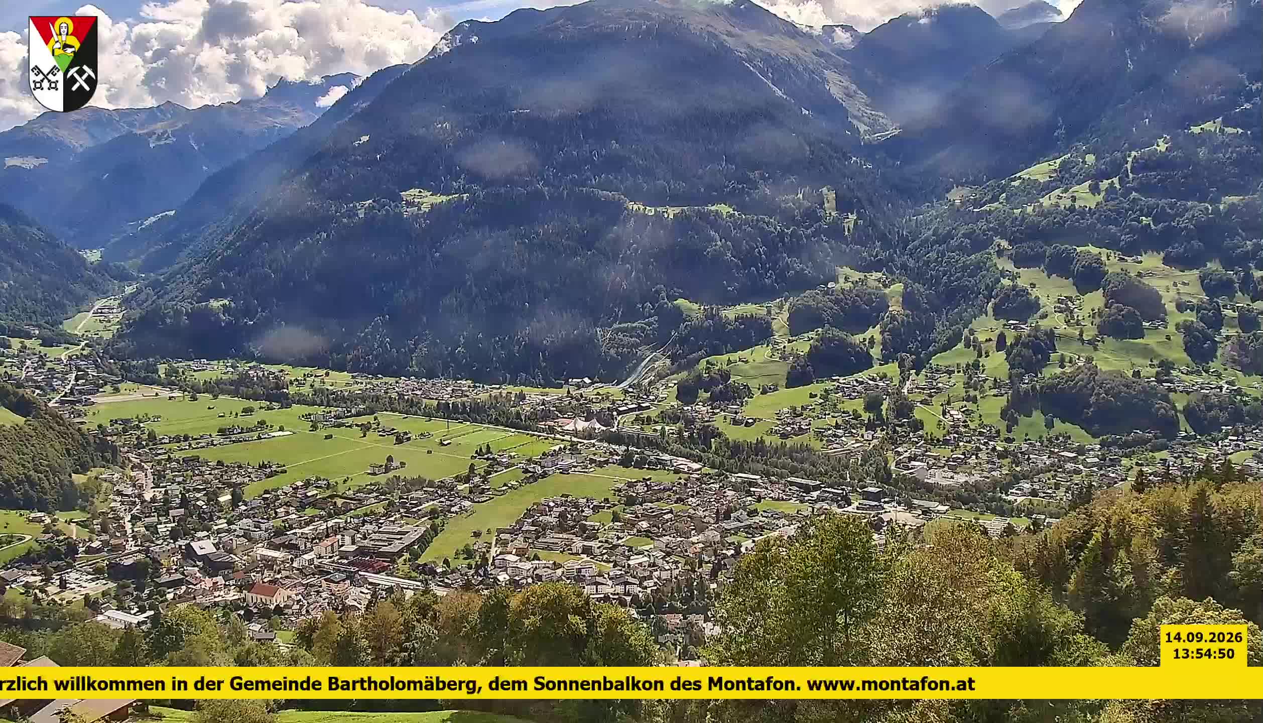 Bartholomäberg | Blick auf Schruns