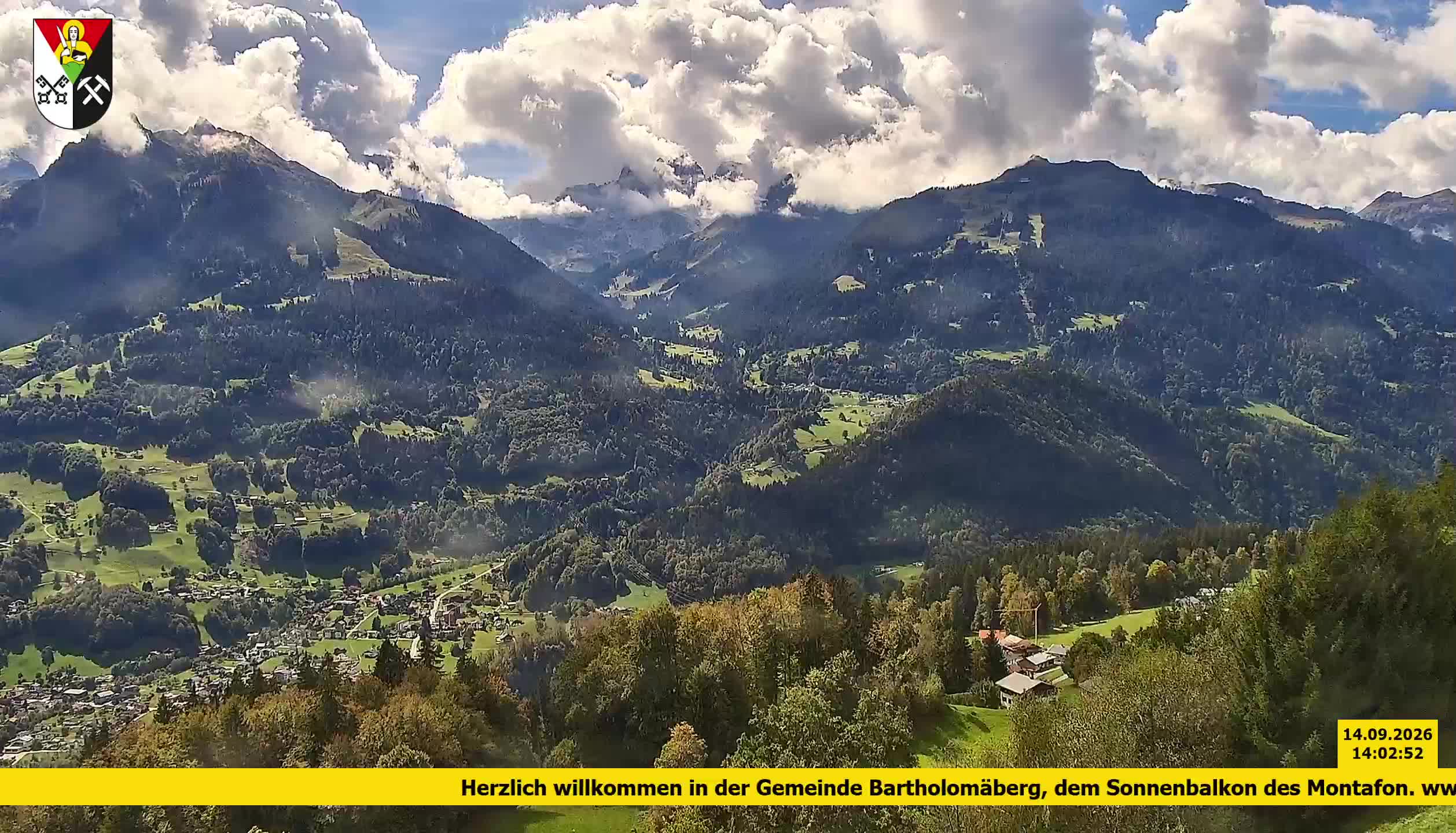 Bartholomäberg | Blick auf Schruns