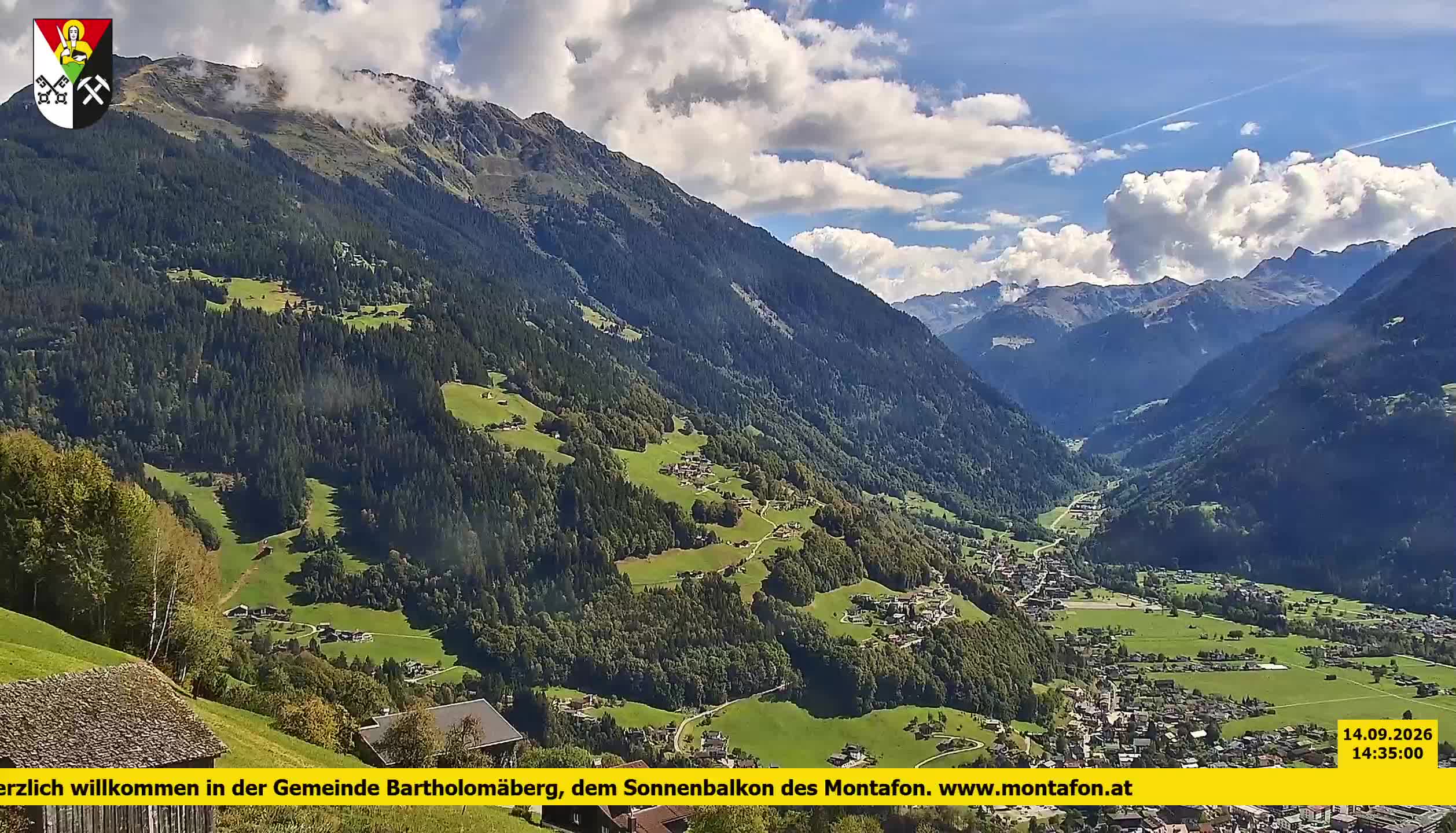 Bartholomäberg | Blick auf Schruns