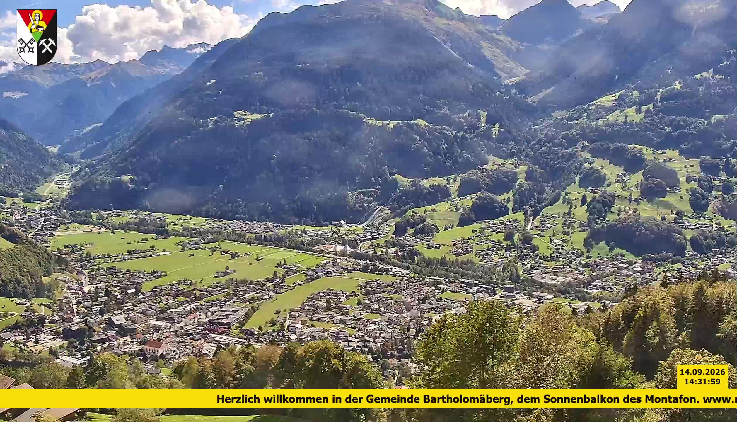 Bartholomäberg | Blick auf Schruns