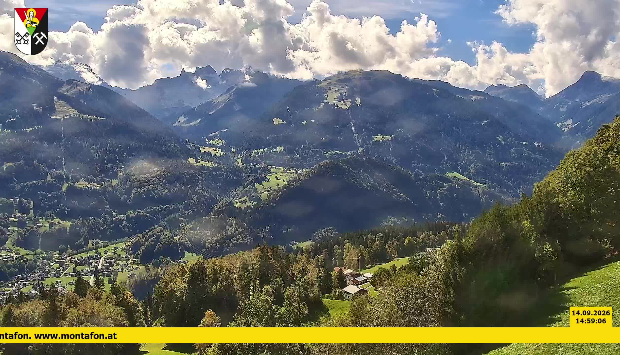 Bartholomäberg | Blick auf Schruns