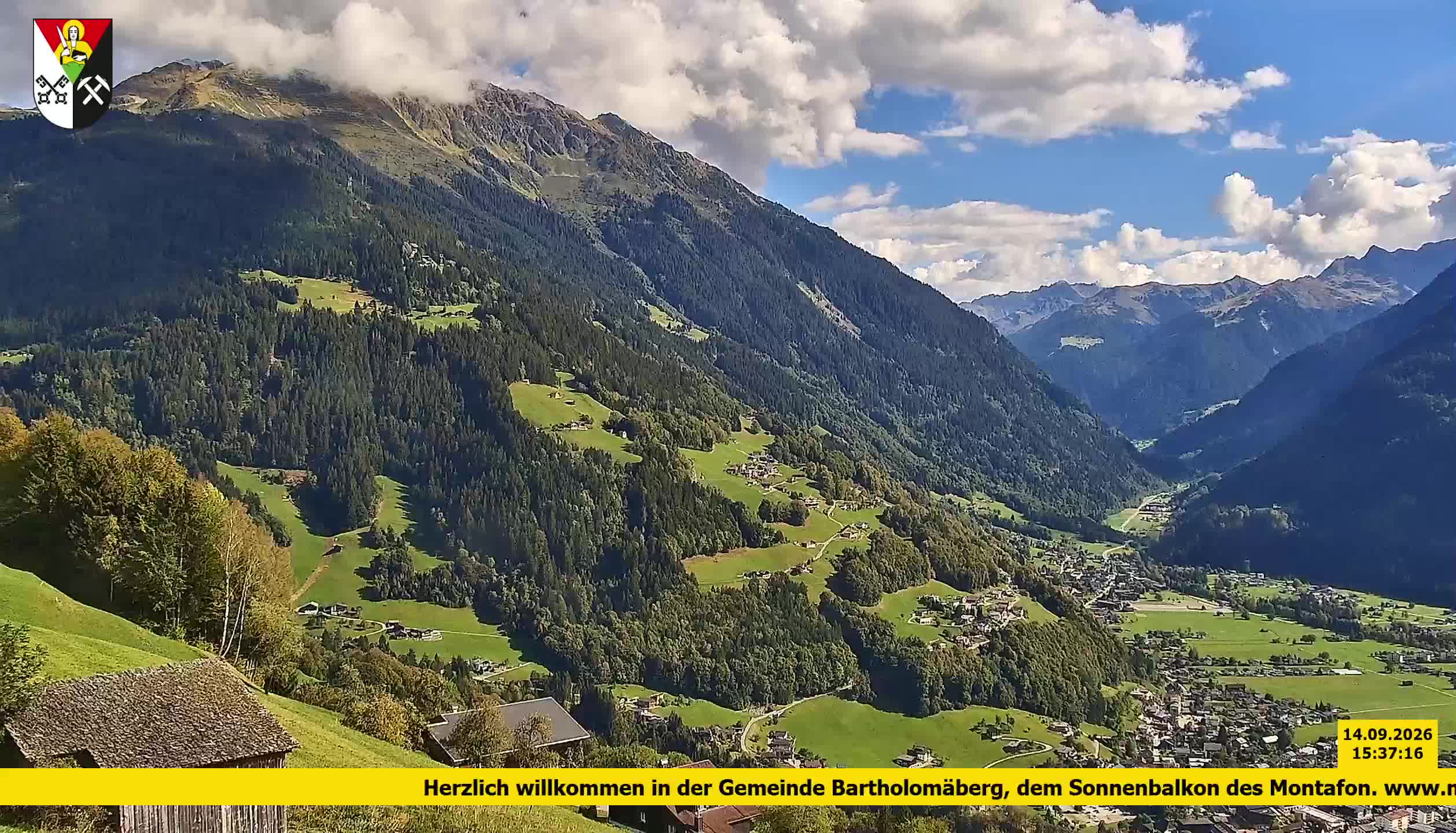 Bartholomäberg | Blick auf Schruns