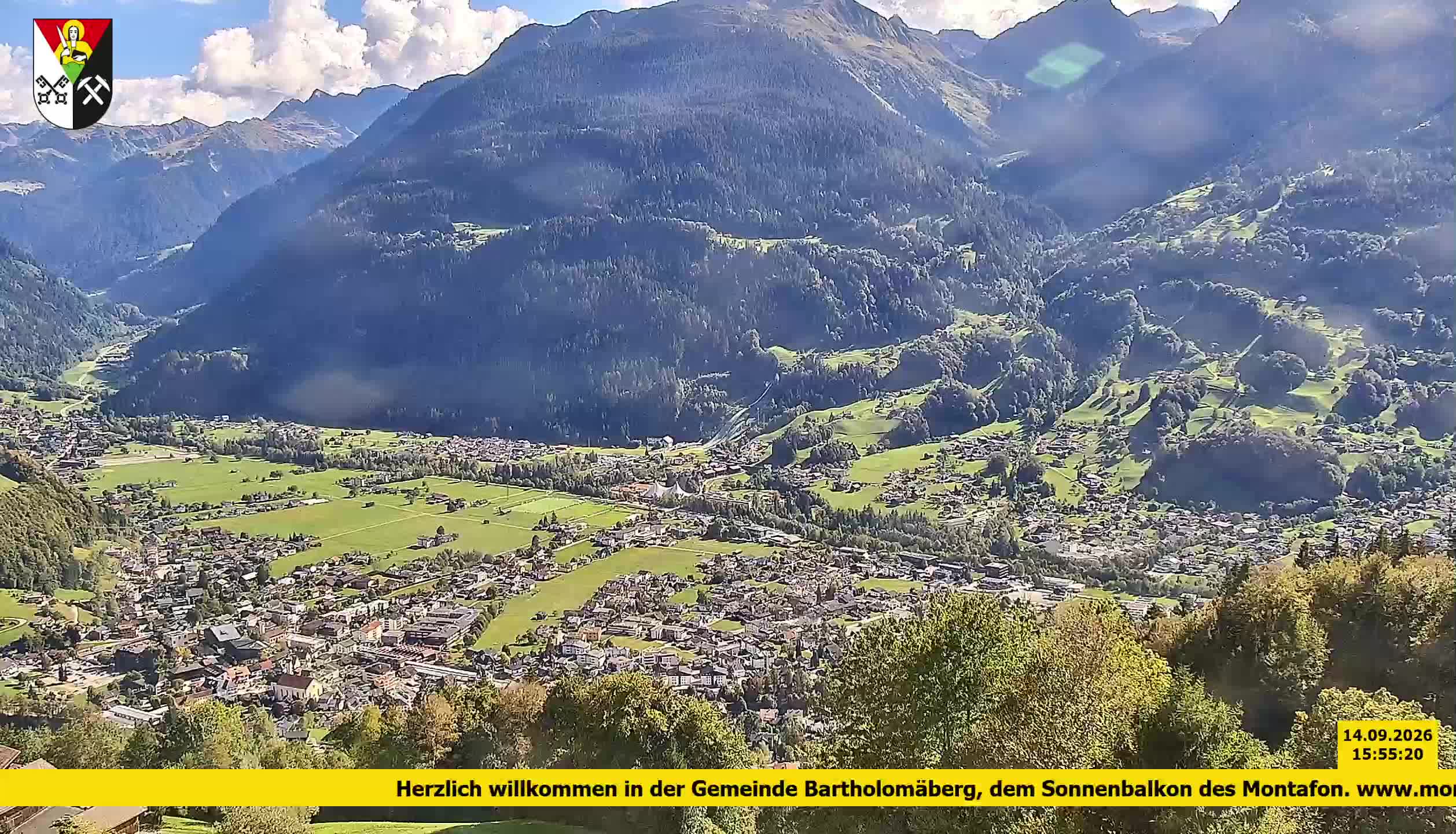 Bartholomäberg | Blick auf Schruns