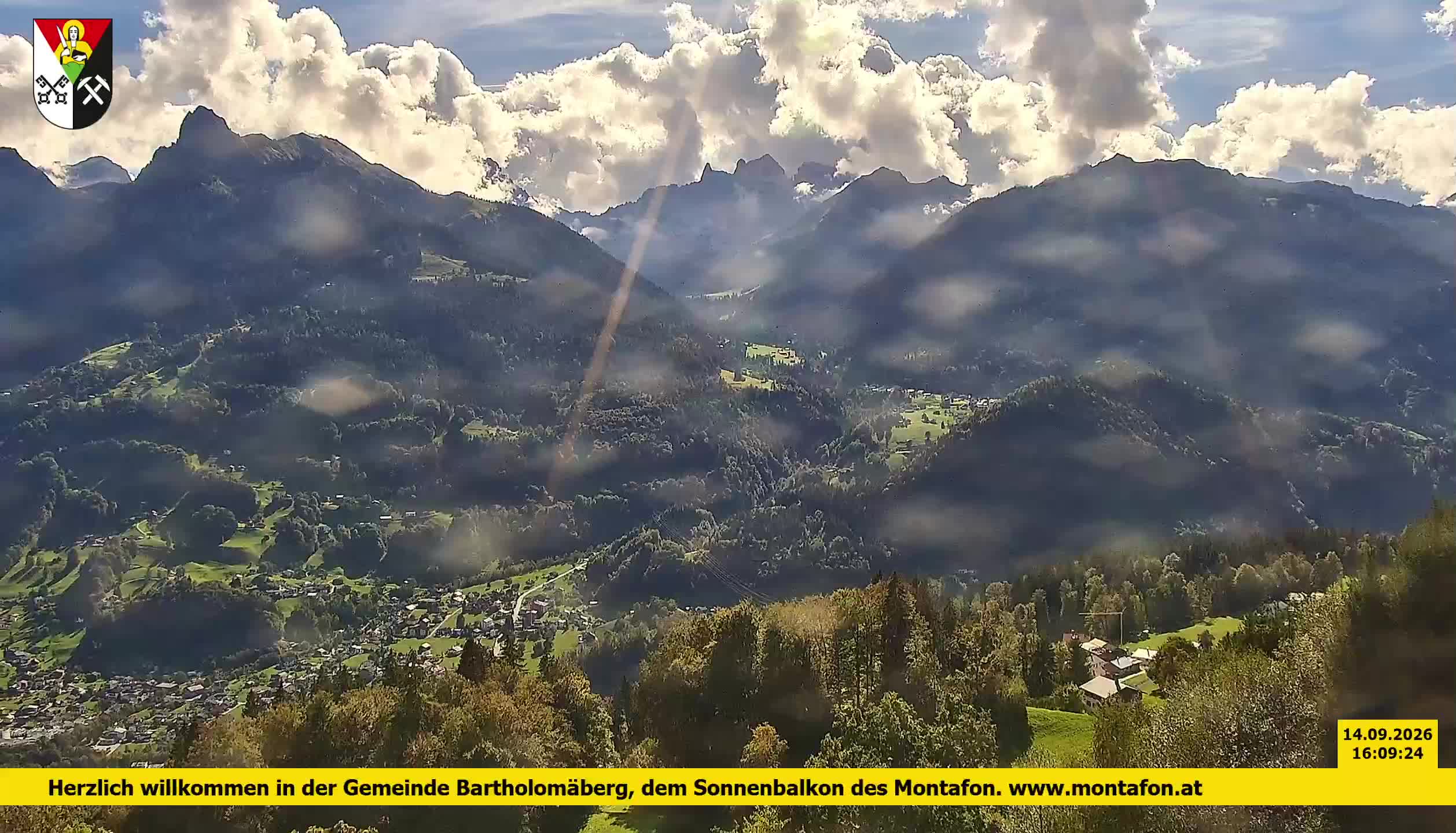 Bartholomäberg | Blick auf Schruns