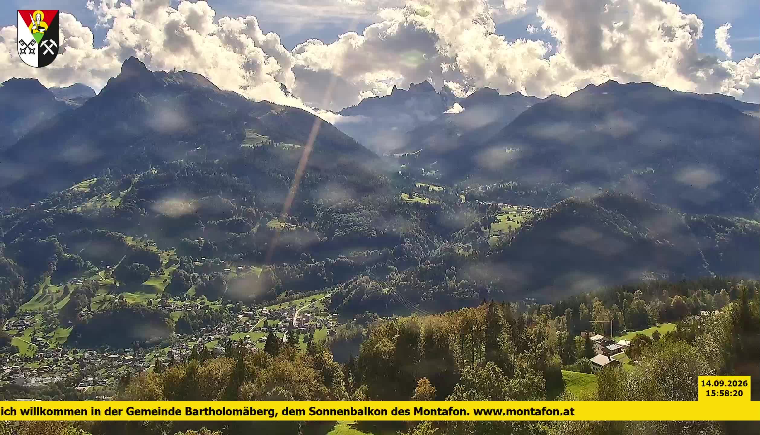 Bartholomäberg | Blick auf Schruns