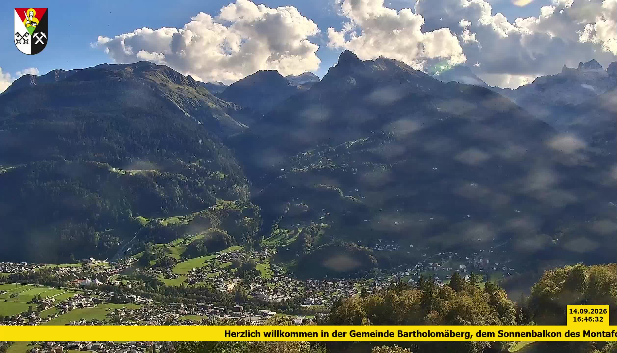 Bartholomäberg | Blick auf Schruns