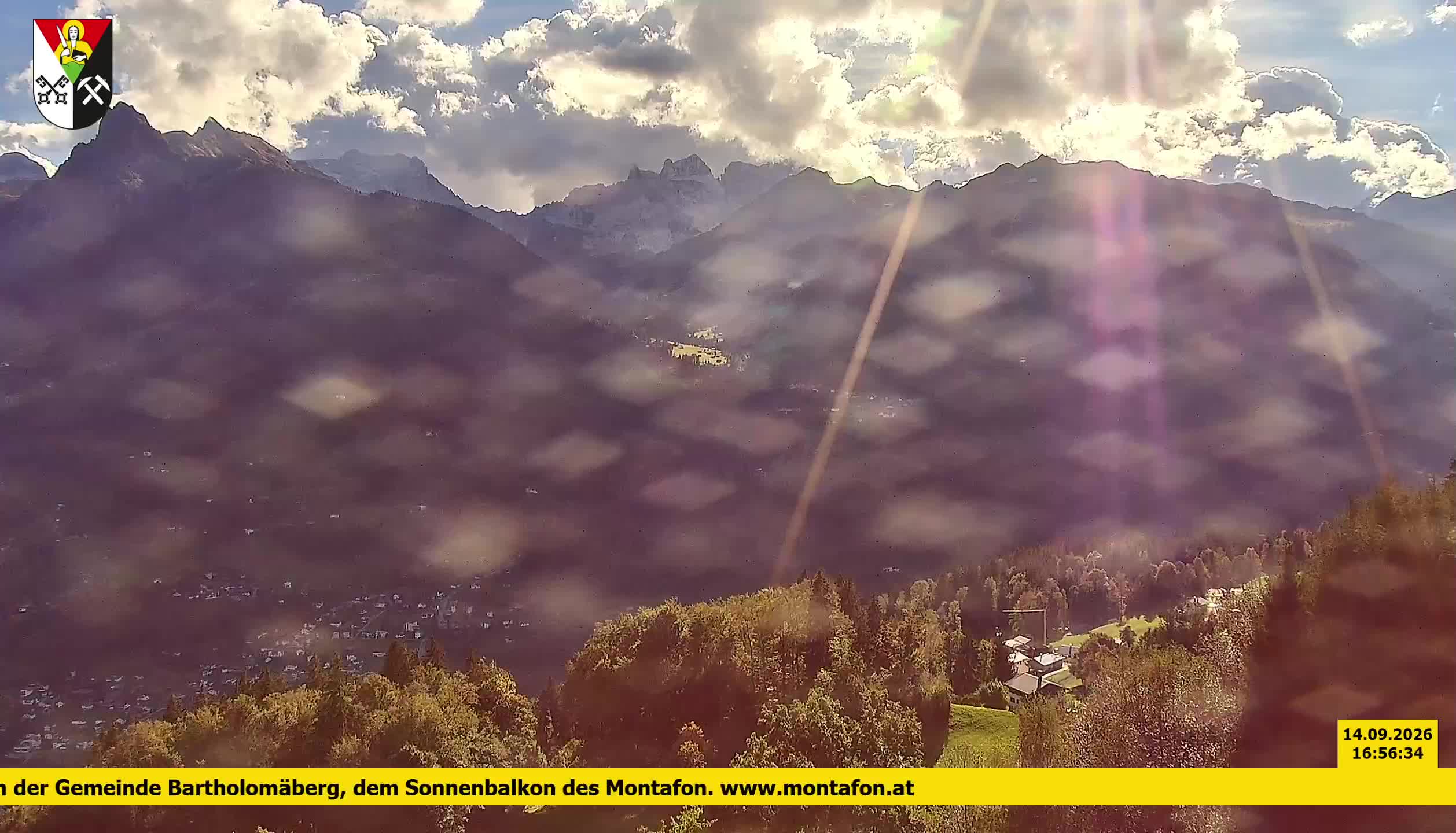 Bartholomäberg | Blick auf Schruns