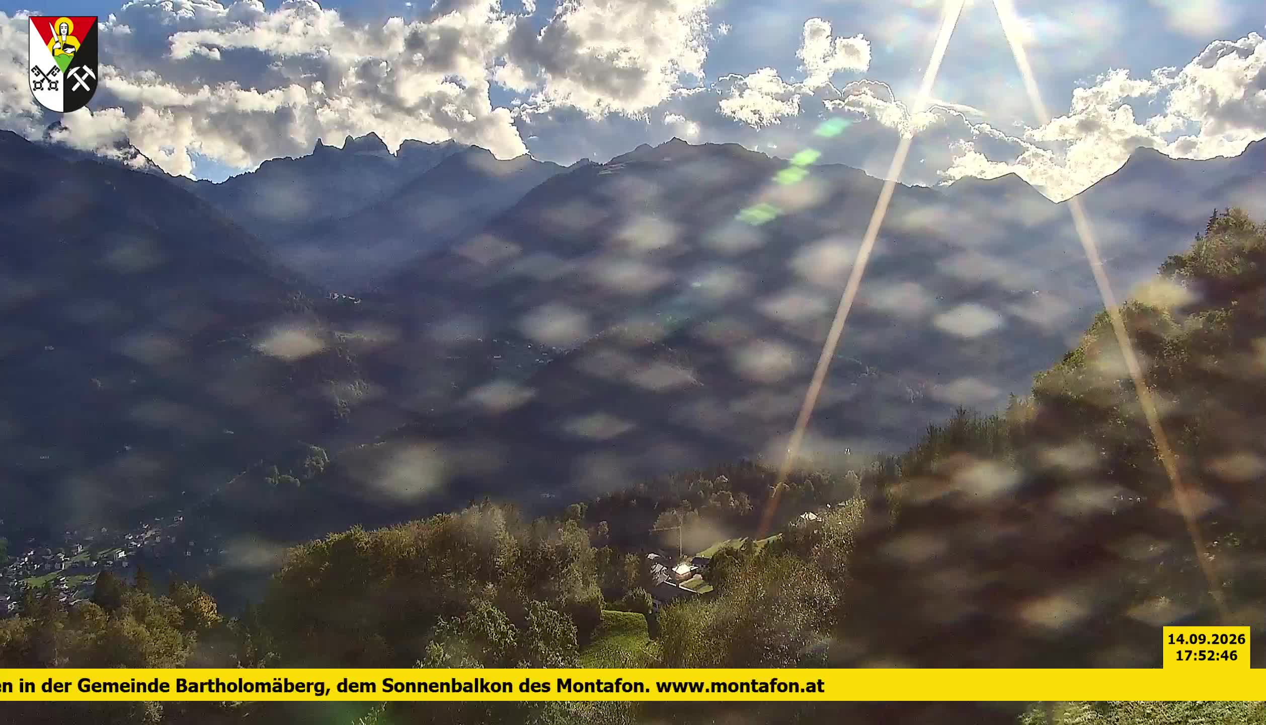 Bartholomäberg | Blick auf Schruns