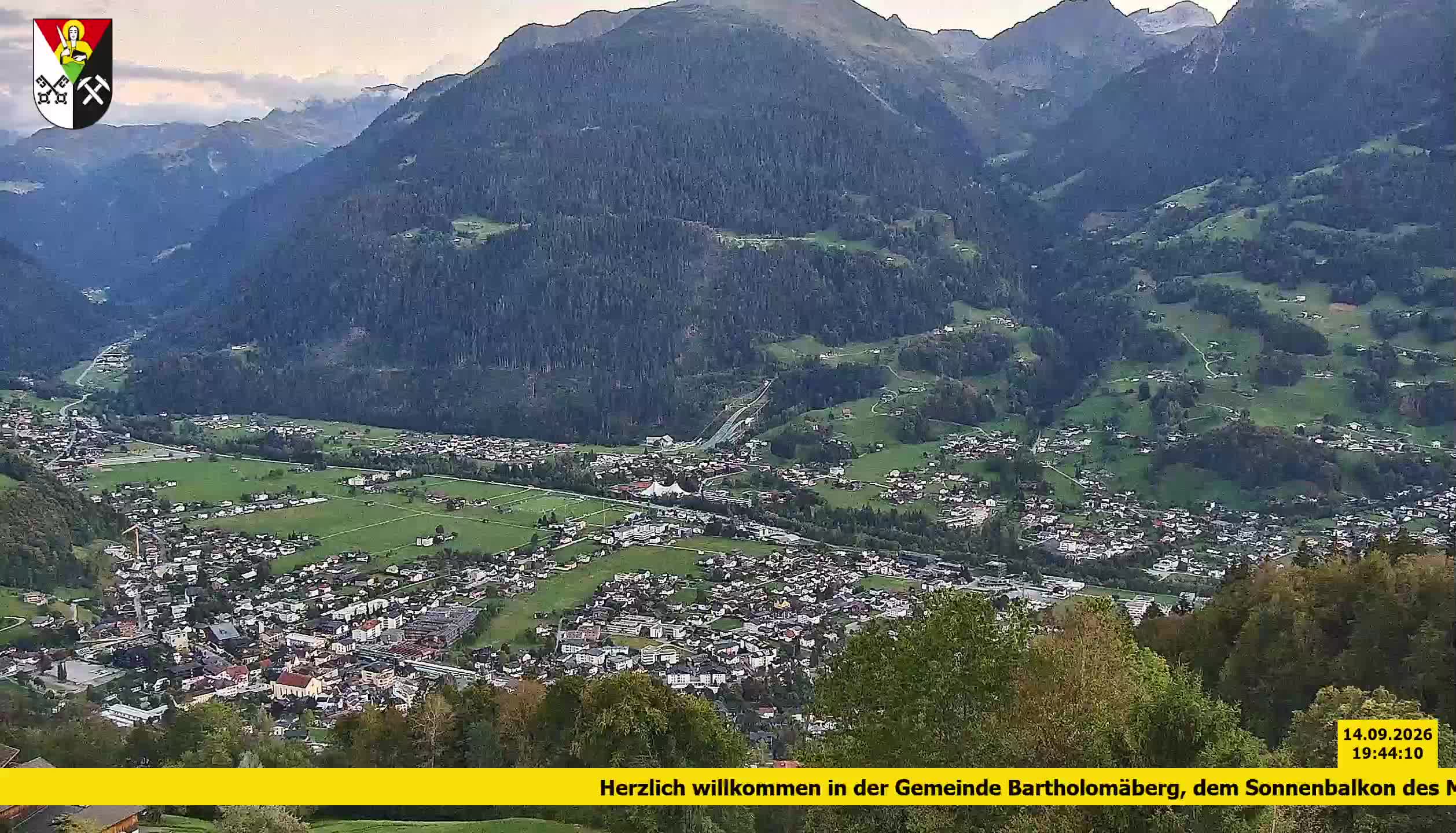 Bartholomäberg | Blick auf Schruns