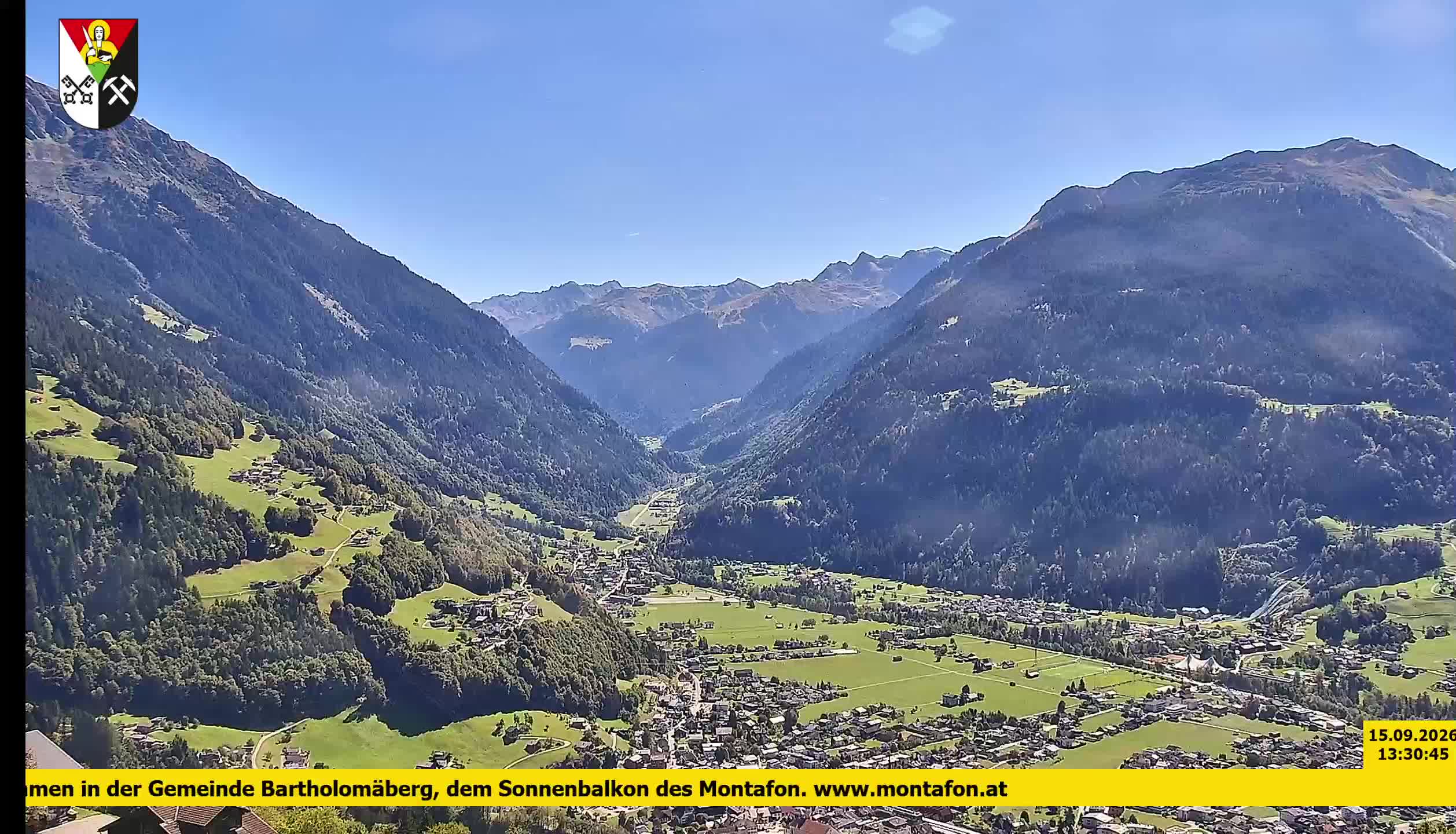 Bartholomäberg | Blick auf Schruns