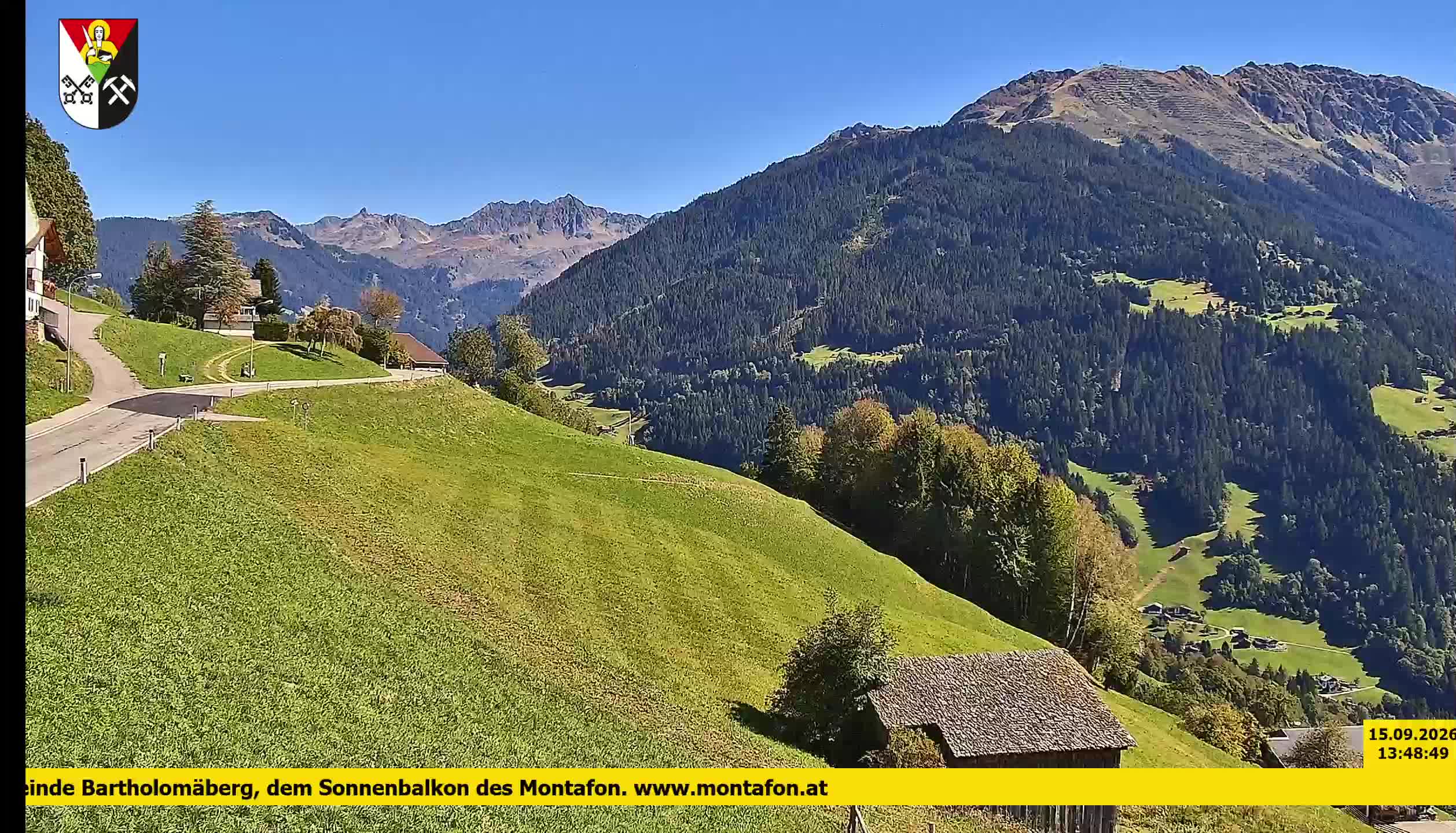 Bartholomäberg | Blick auf Schruns