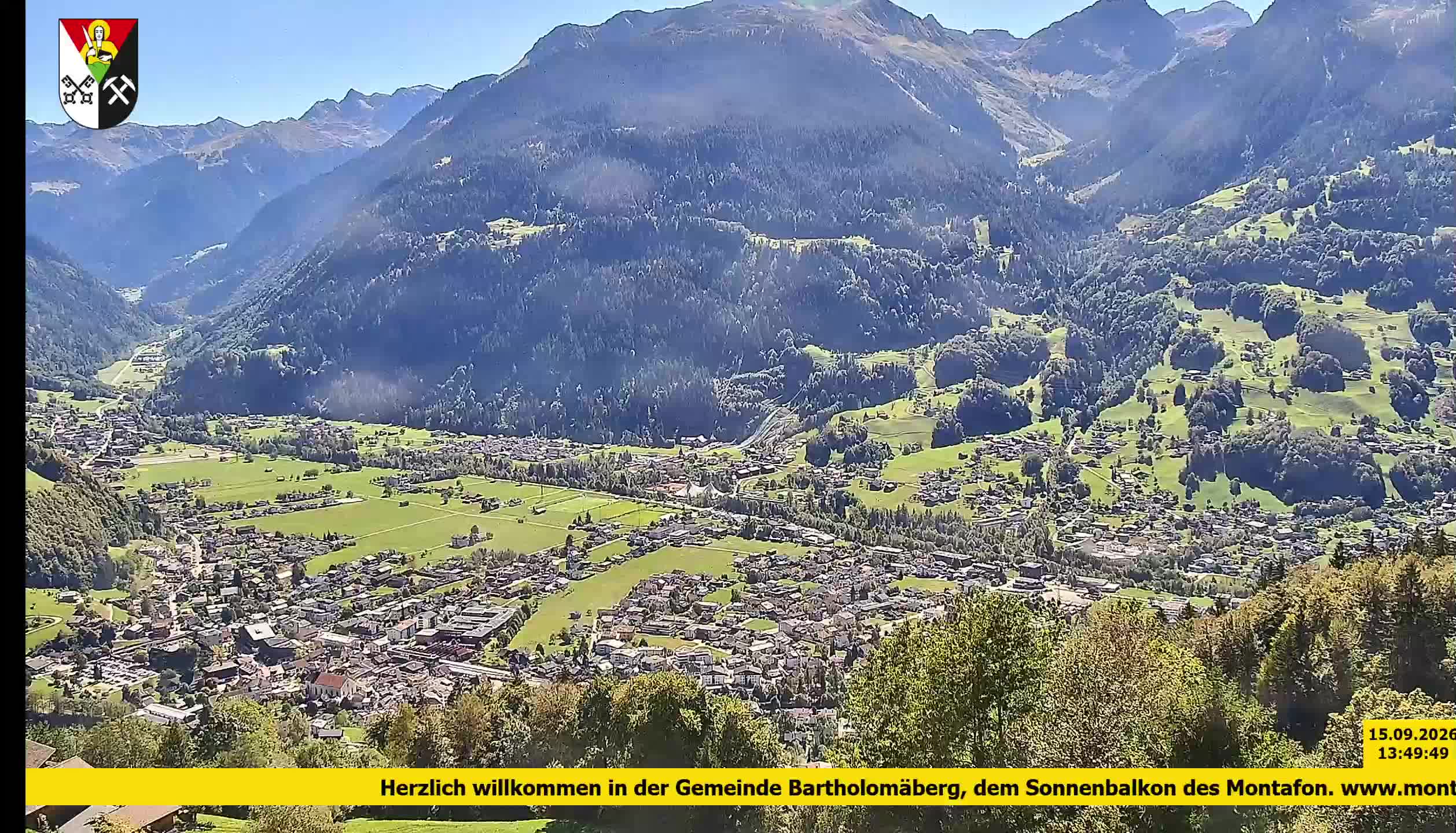 Bartholomäberg | Blick auf Schruns