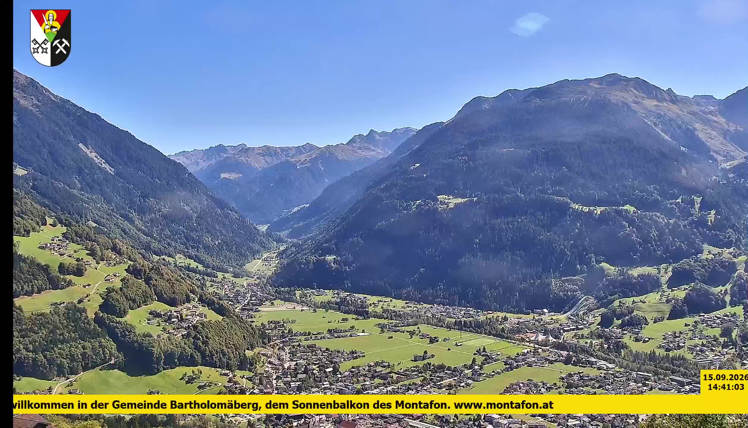 Bartholomäberg | Blick auf Schruns