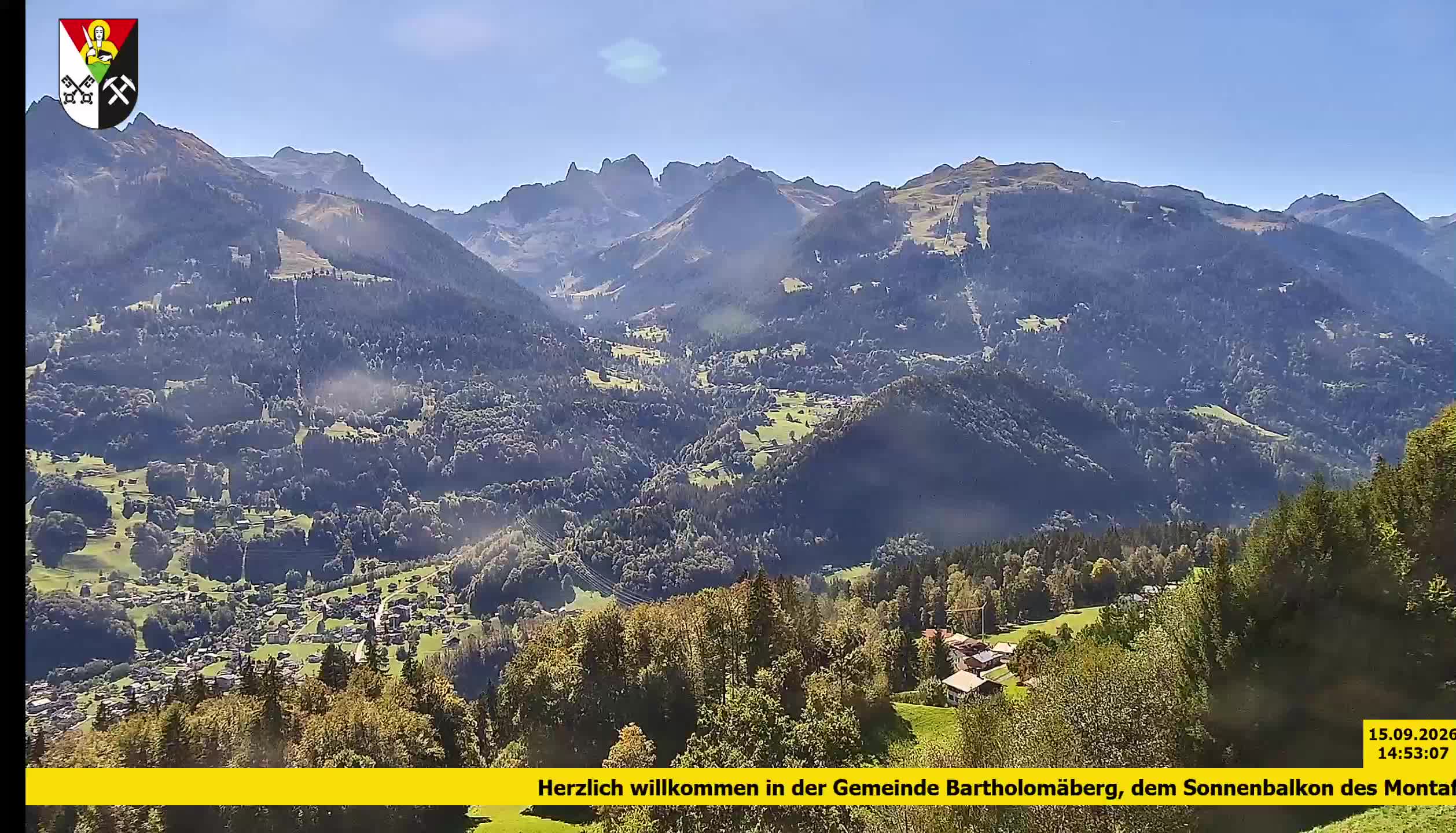 Bartholomäberg | Blick auf Schruns