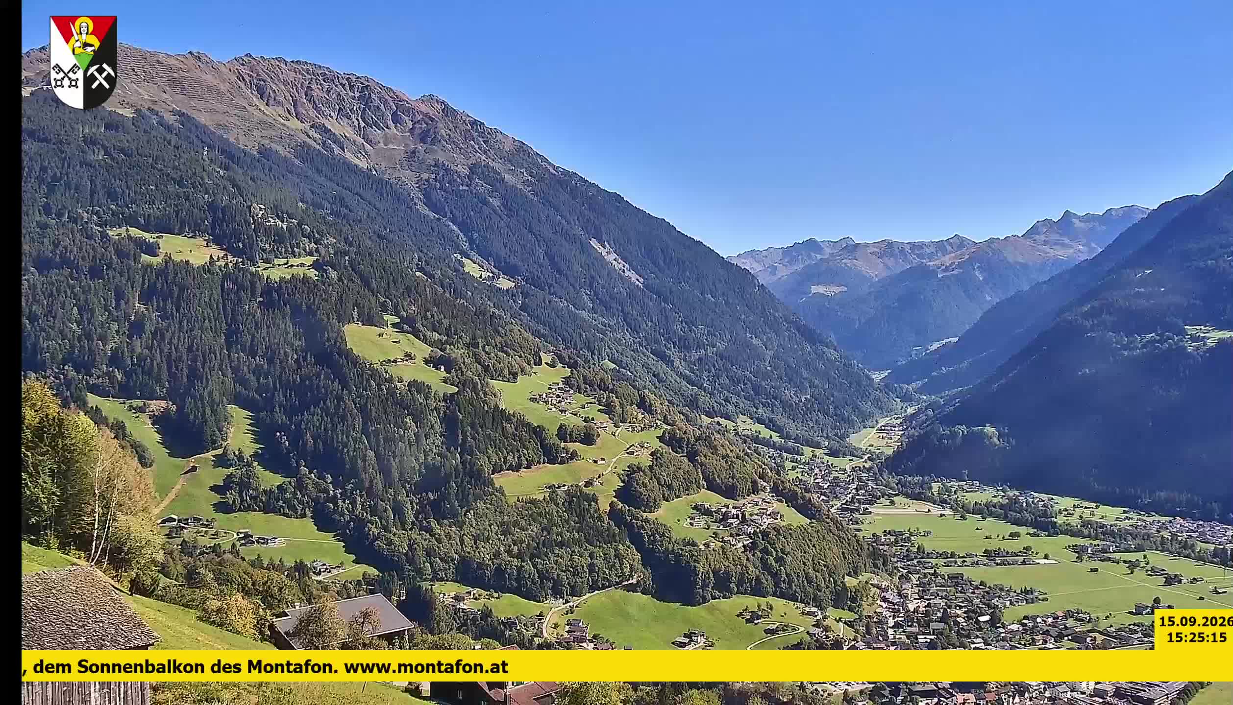 Bartholomäberg | Blick auf Schruns