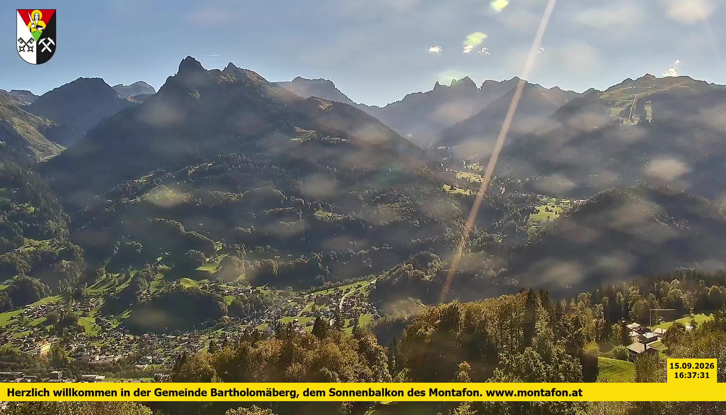 Bartholomäberg | Blick auf Schruns