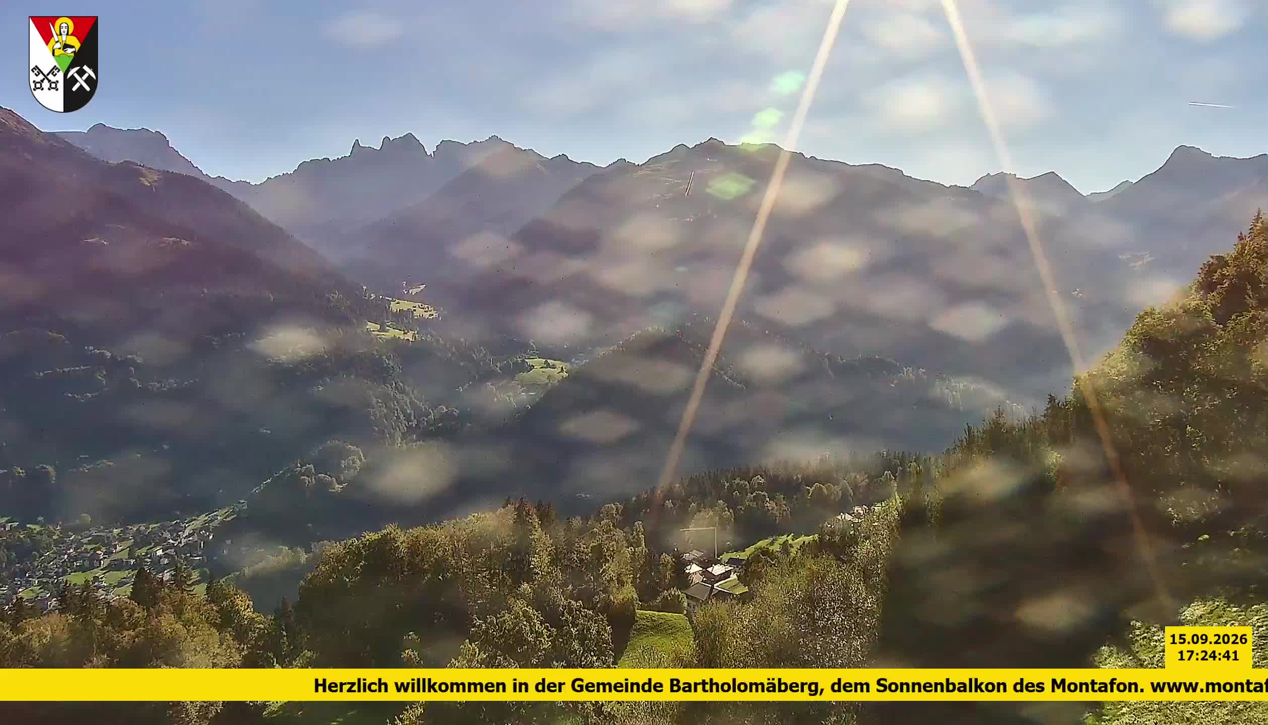 Bartholomäberg | Blick auf Schruns