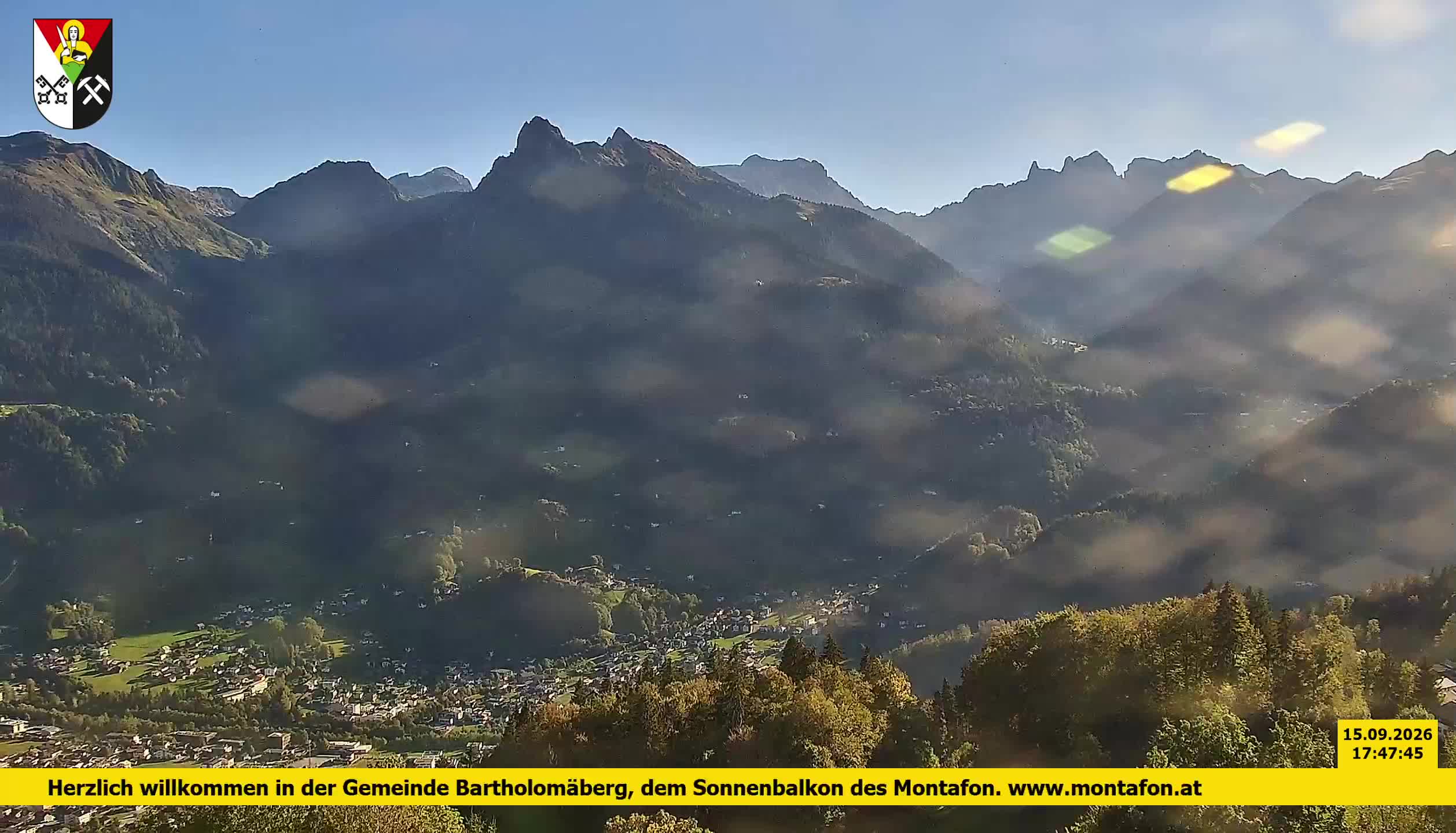 Bartholomäberg | Blick auf Schruns