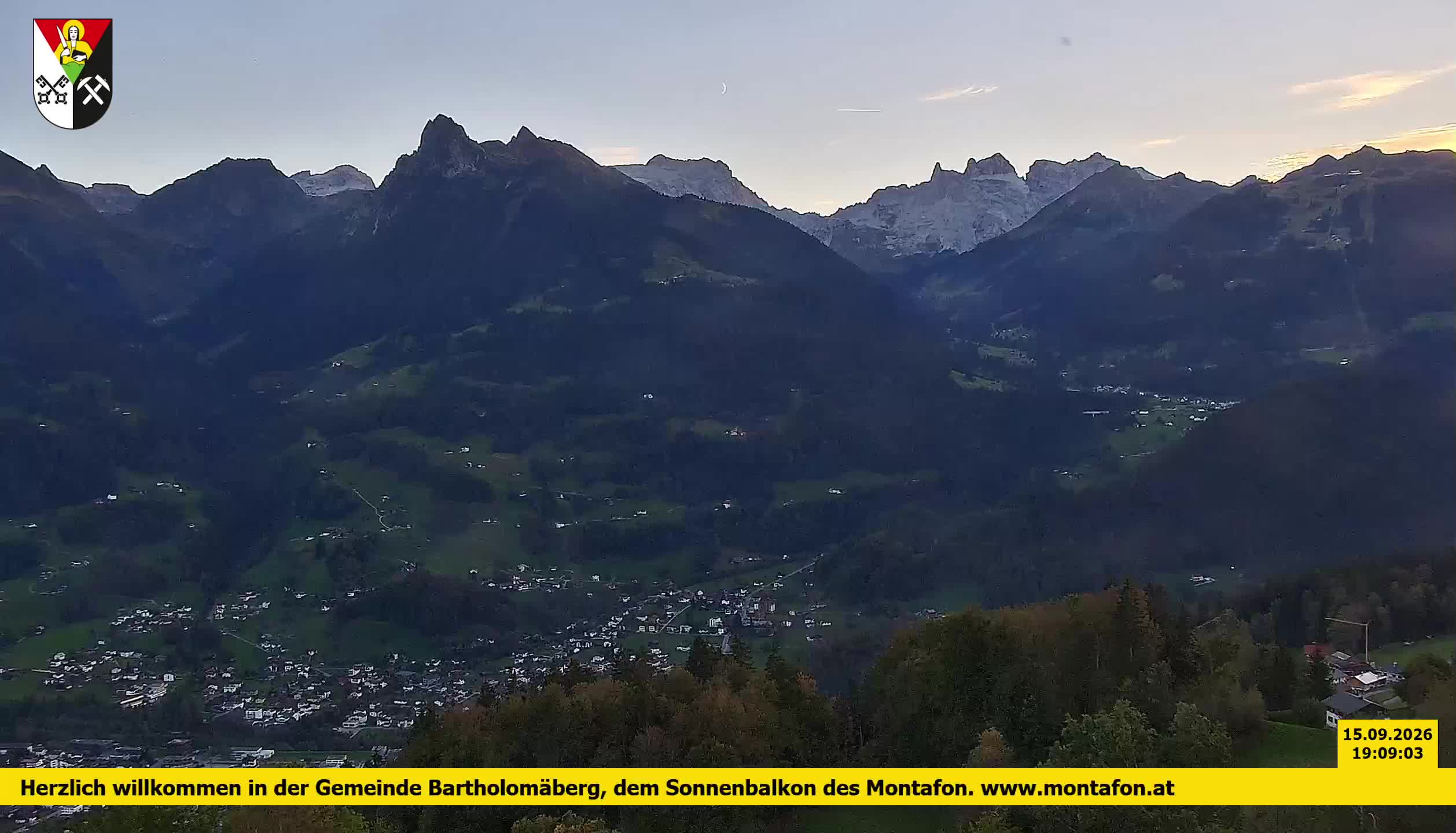 Bartholomäberg | Blick auf Schruns