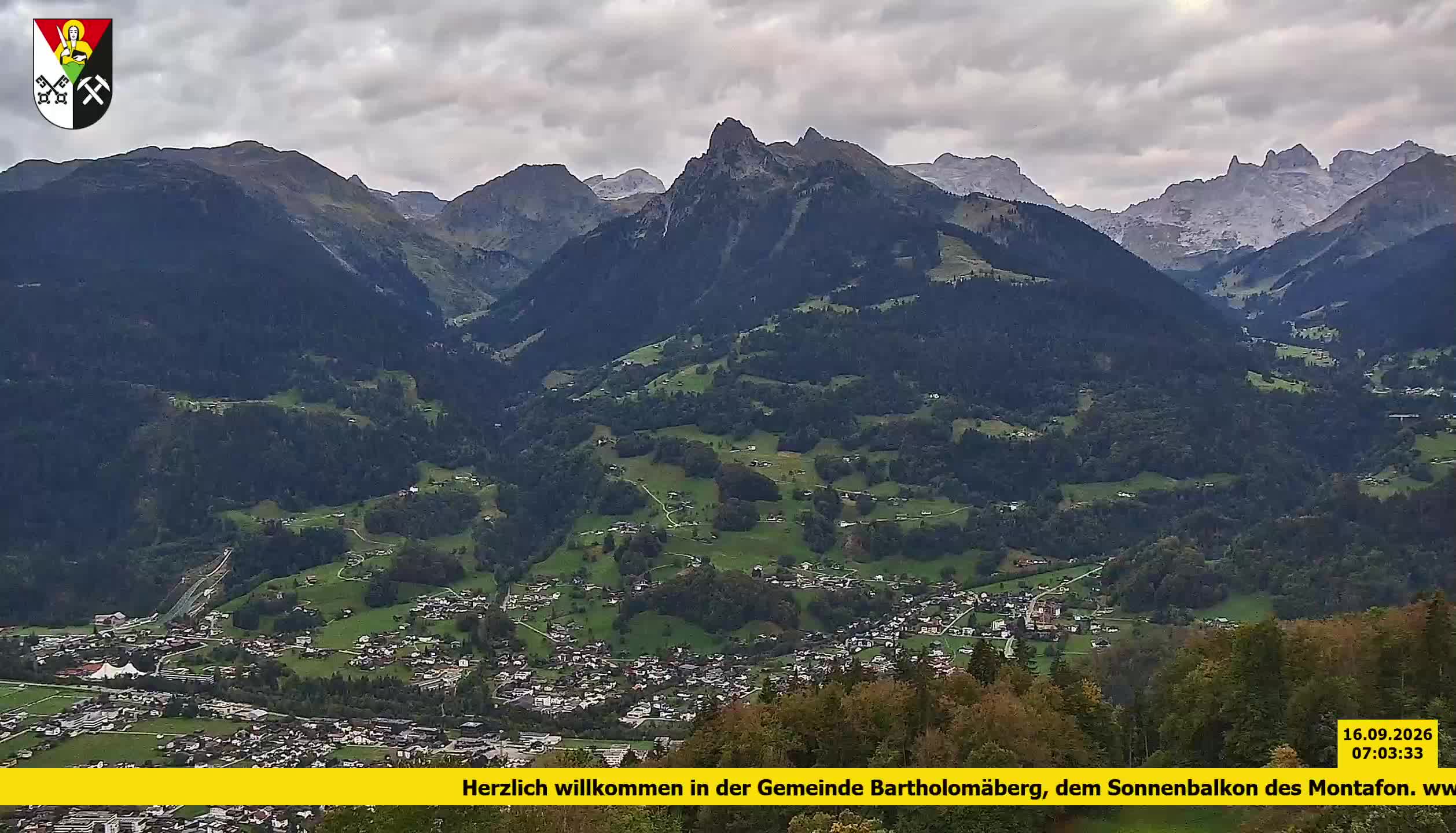 Bartholomäberg | Blick auf Schruns