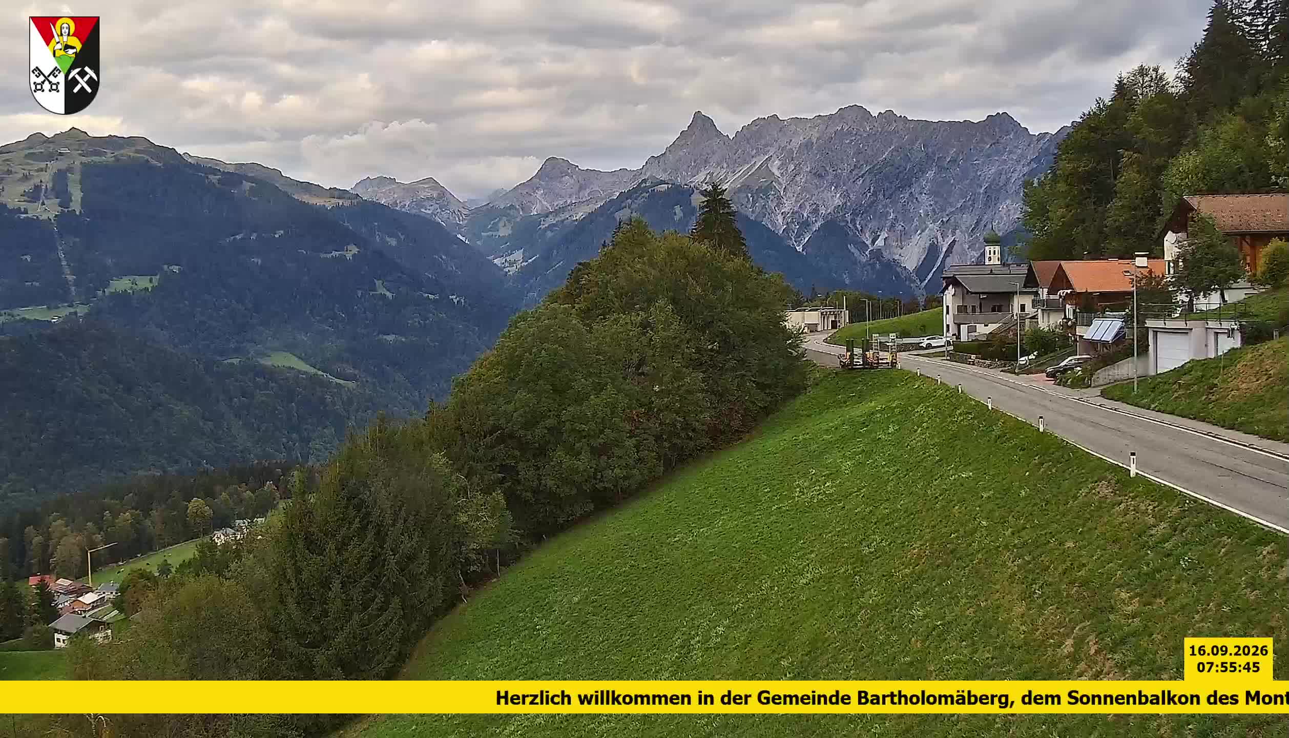 Bartholomäberg | Blick auf Schruns