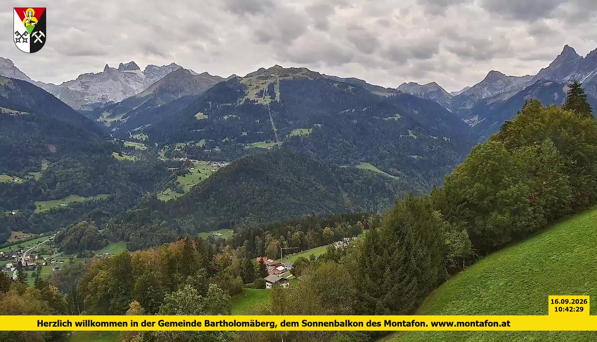 Bartholomäberg | Blick auf Schruns