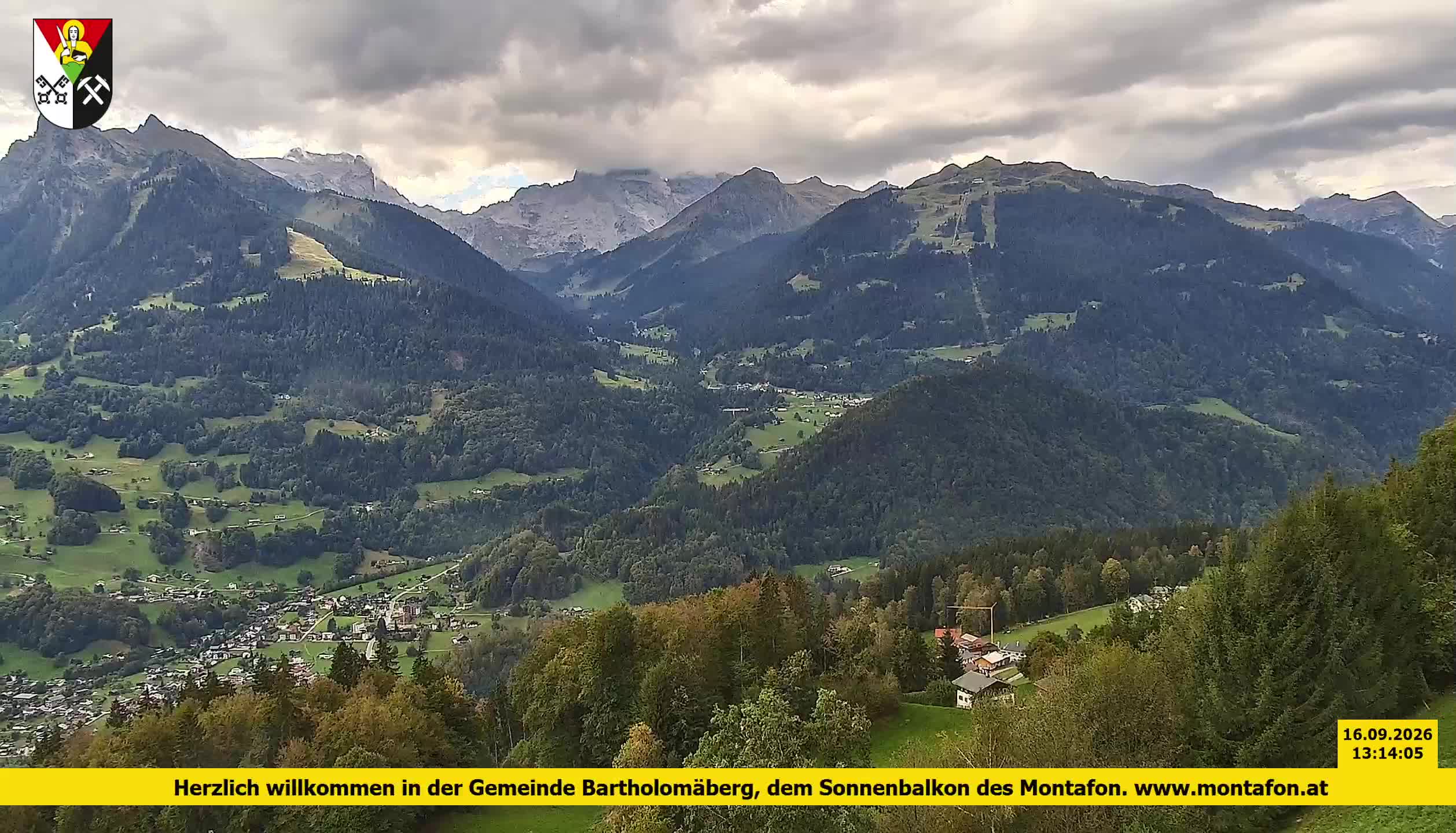Bartholomäberg | Blick auf Schruns