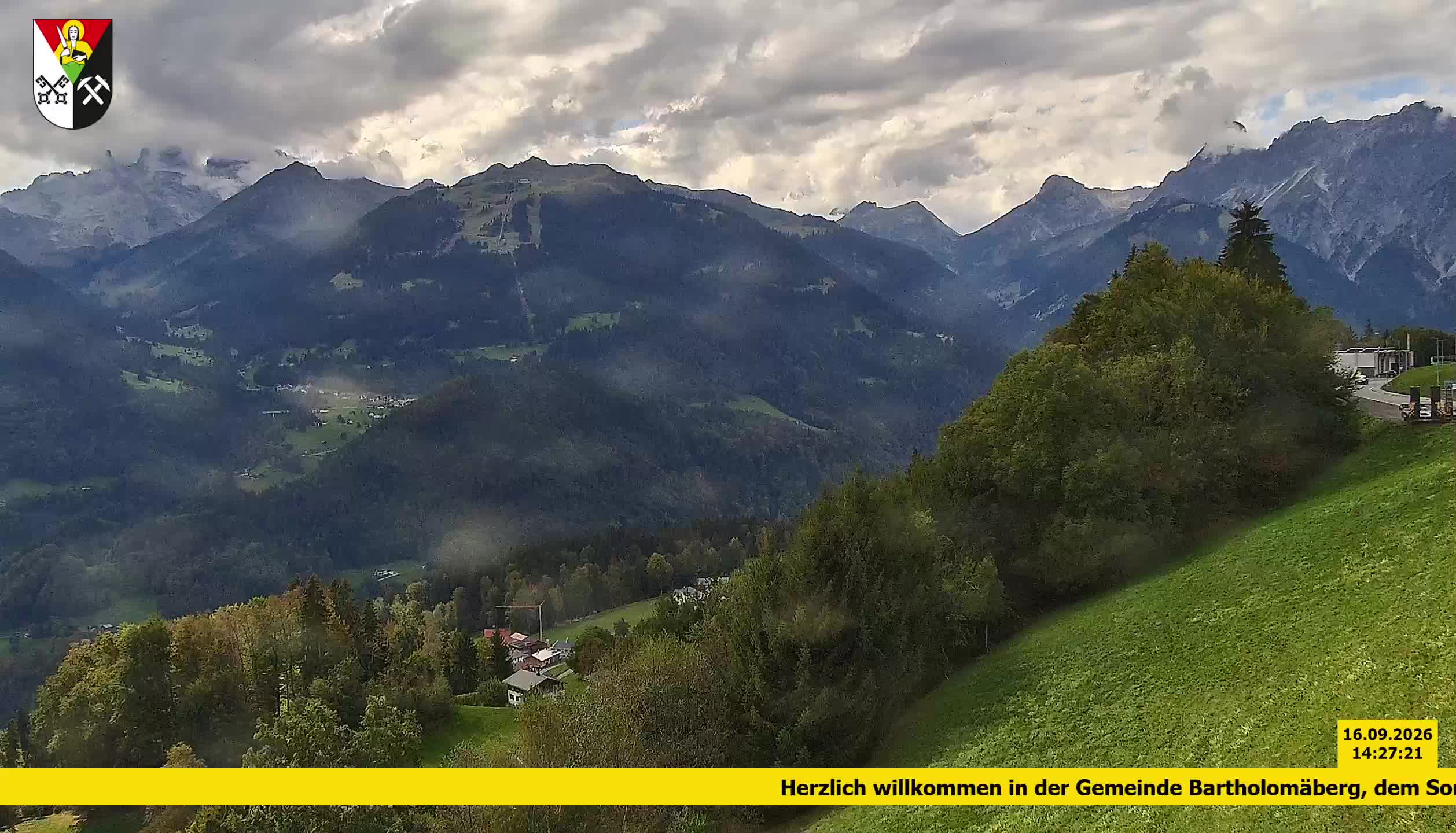 Bartholomäberg | Blick auf Schruns