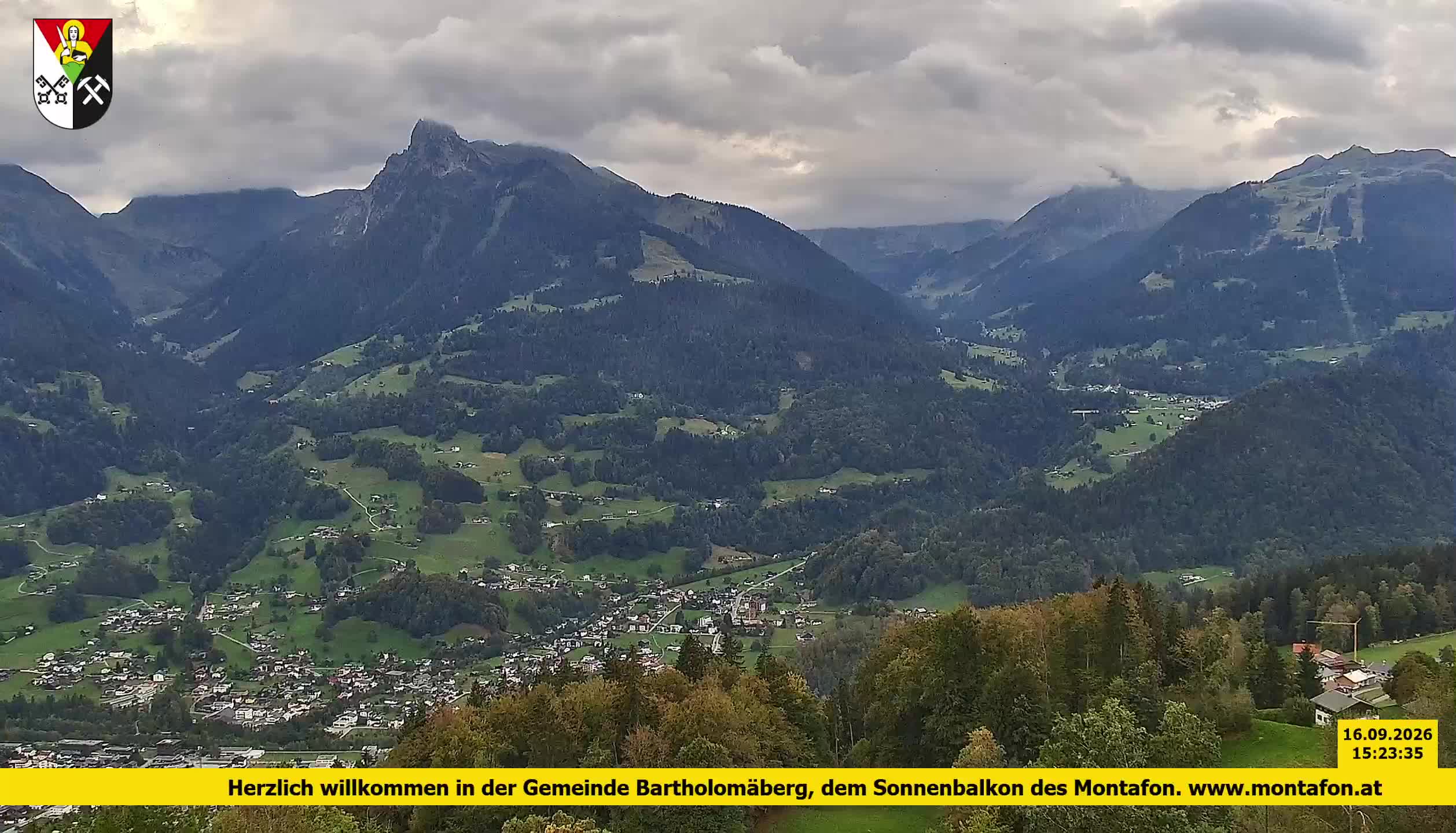Bartholomäberg | Blick auf Schruns