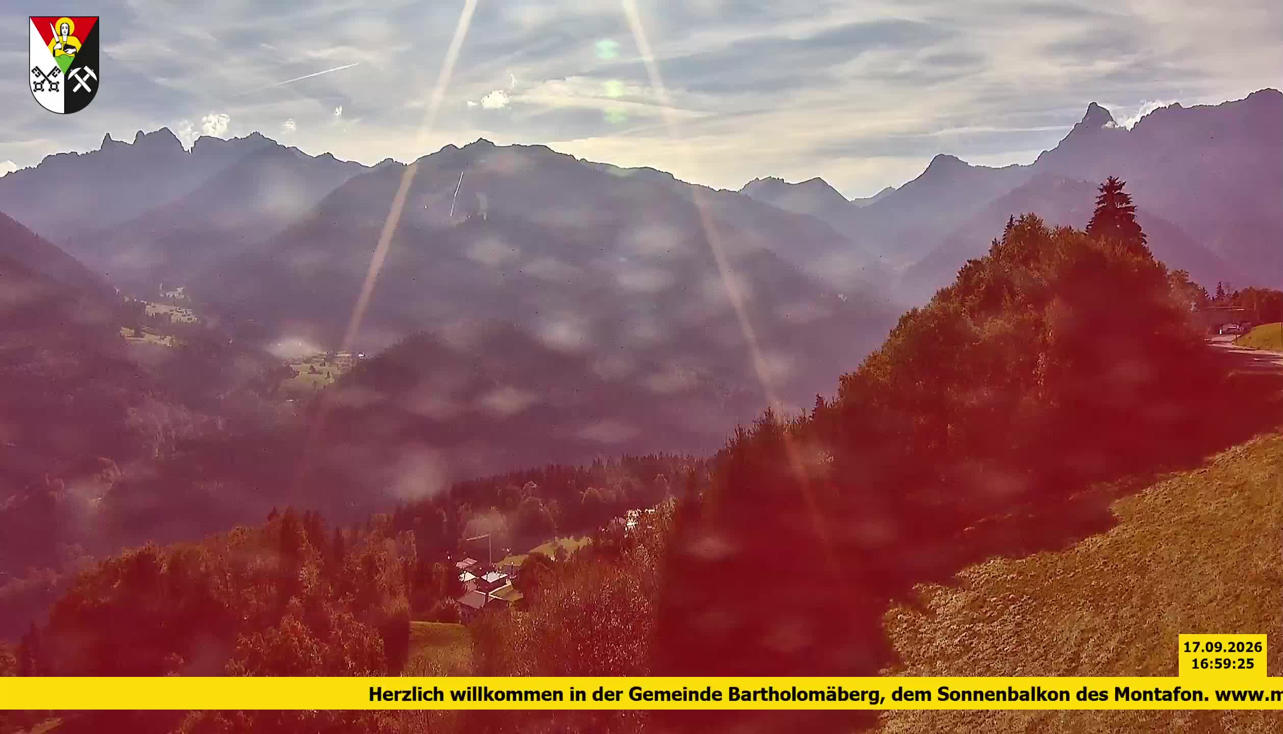 Bartholomäberg | Blick auf Schruns