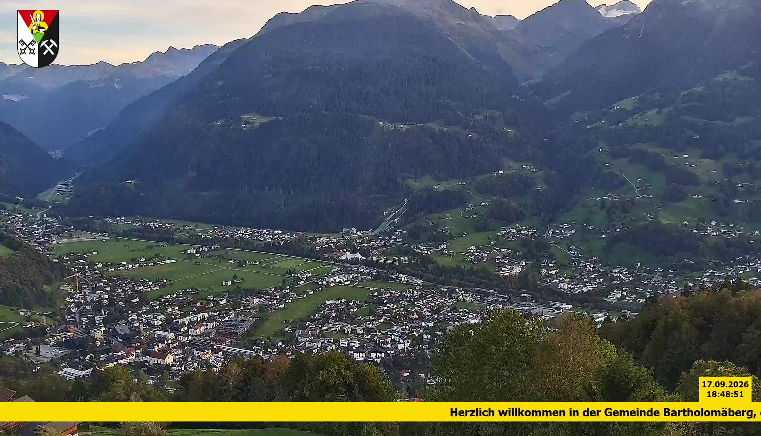 Bartholomäberg | Blick auf Schruns
