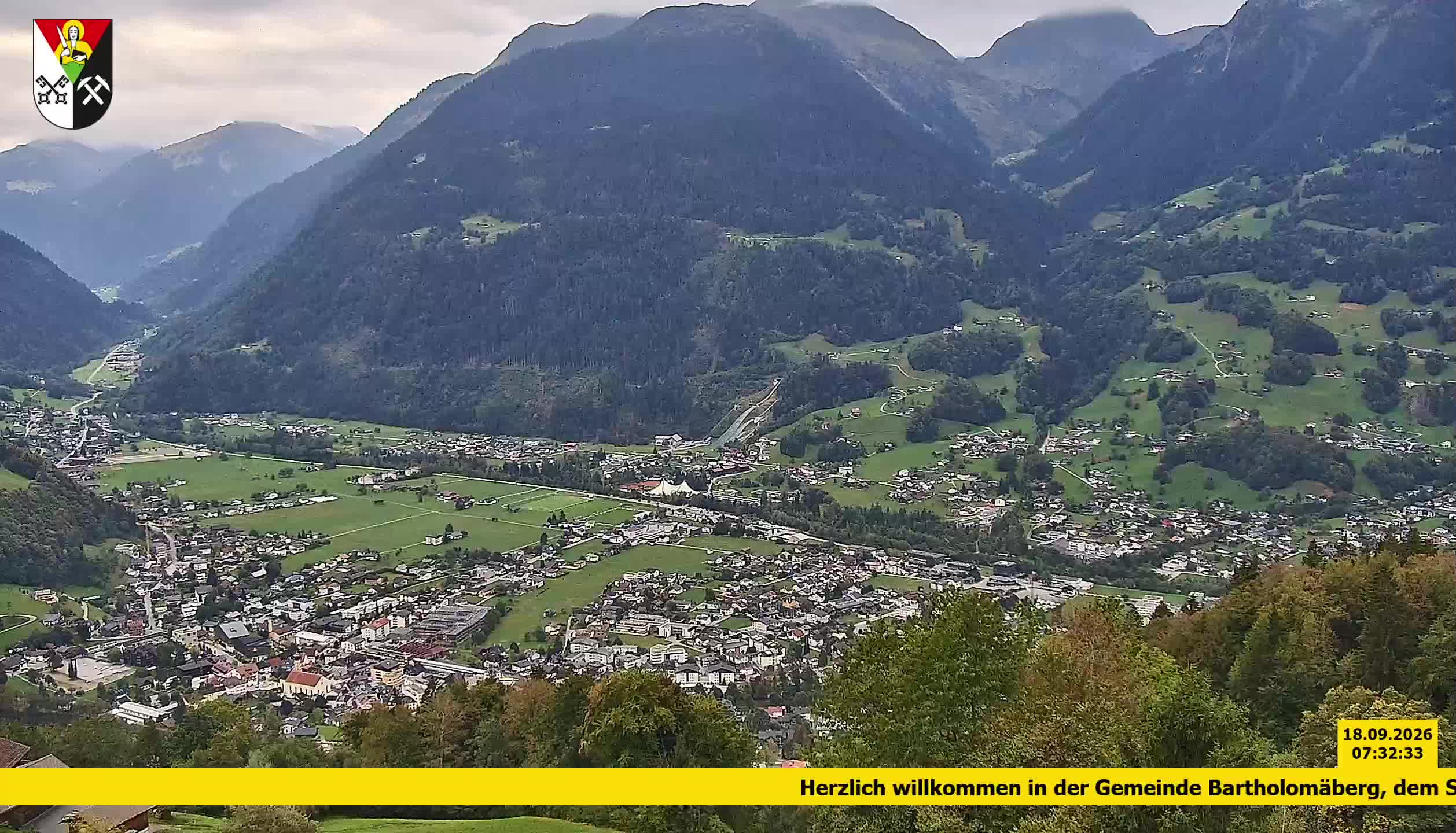 Bartholomäberg | Blick auf Schruns