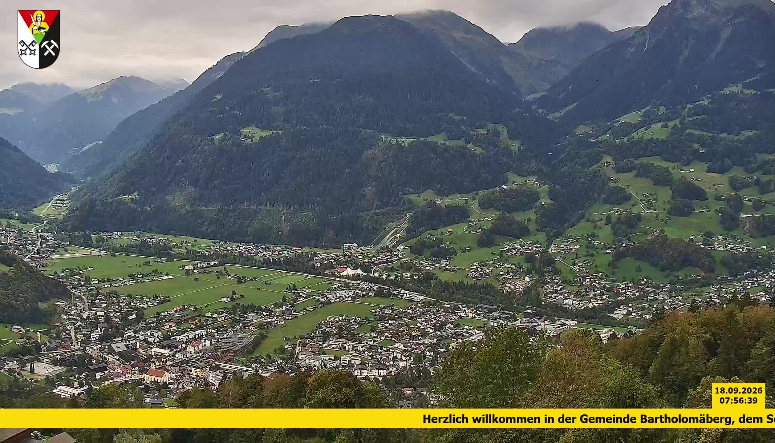 Bartholomäberg | Blick auf Schruns