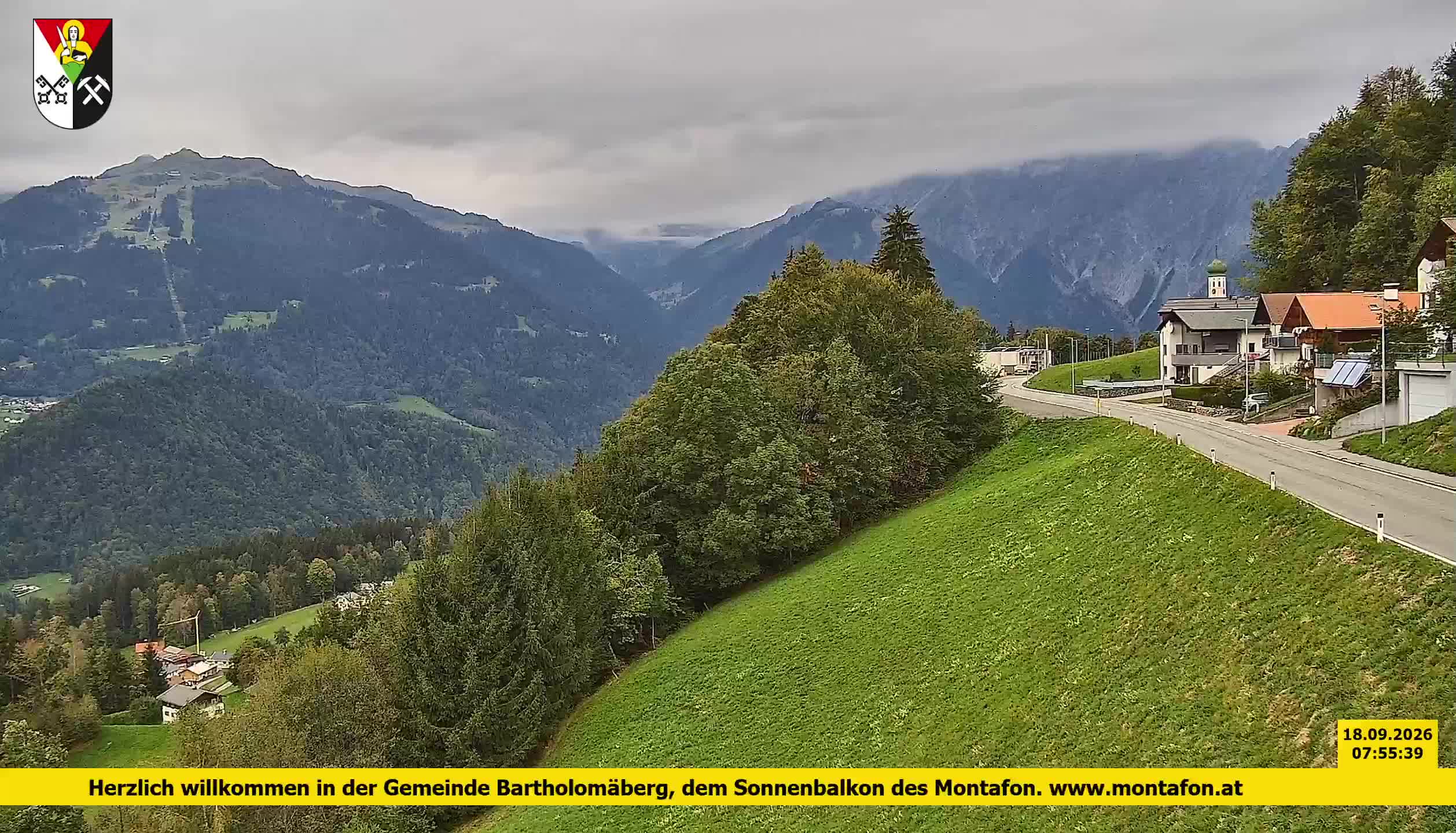 Bartholomäberg | Blick auf Schruns