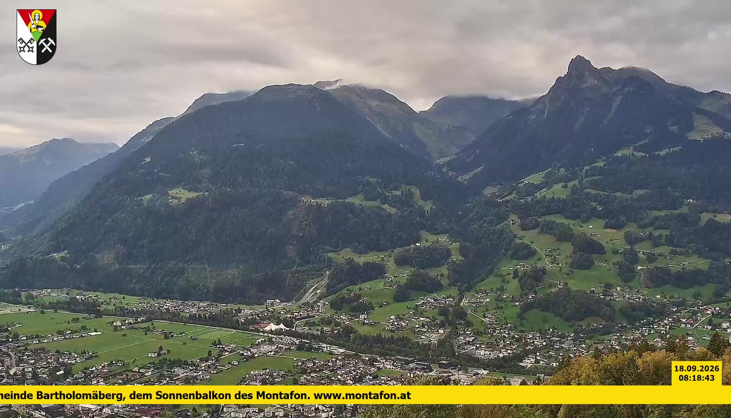 Bartholomäberg | Blick auf Schruns