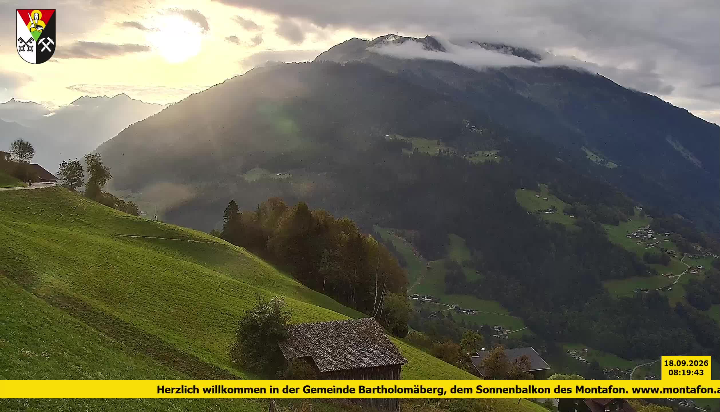 Bartholomäberg | Blick auf Schruns