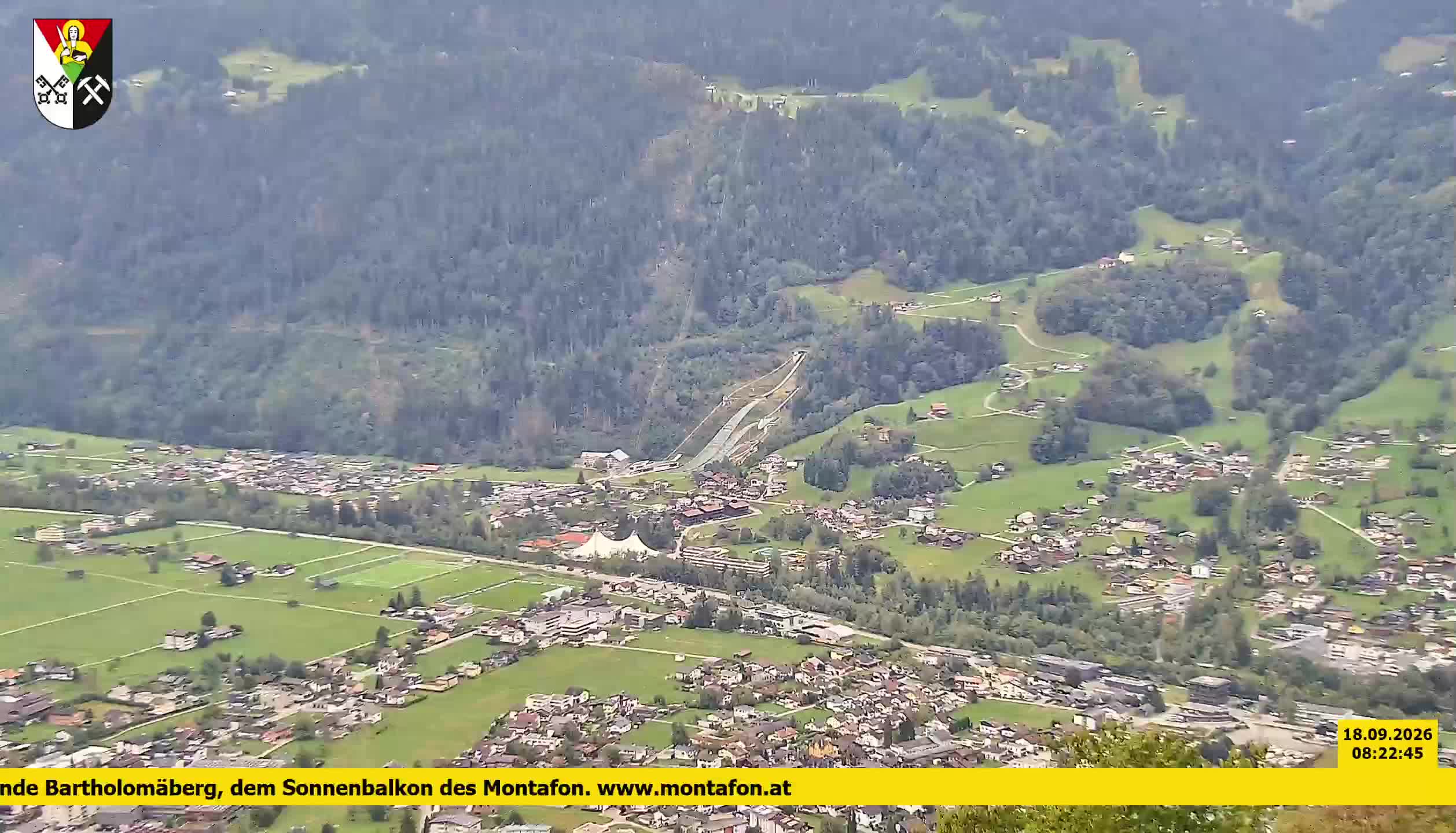 Bartholomäberg | Blick auf Schruns