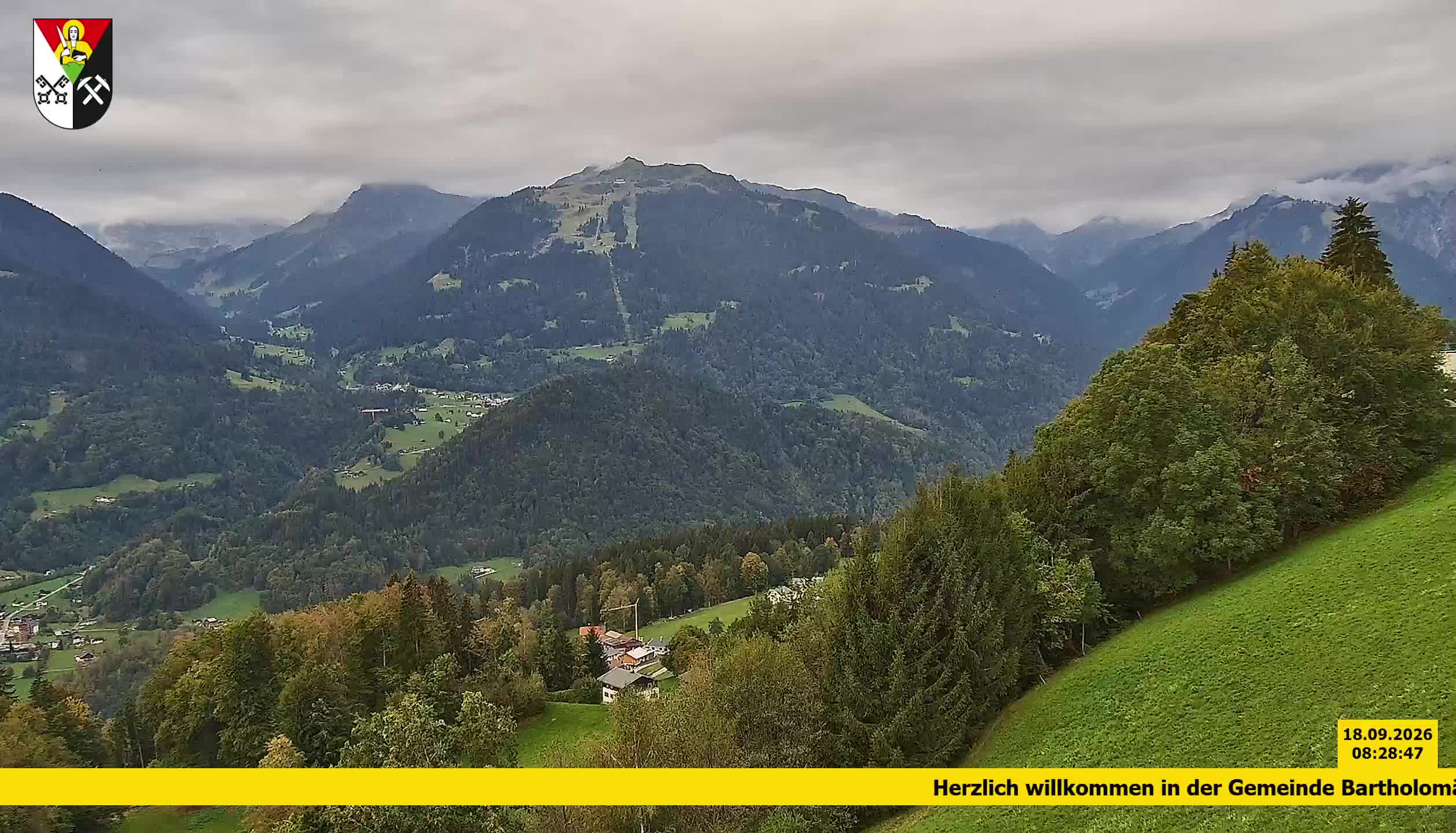 Bartholomäberg | Blick auf Schruns