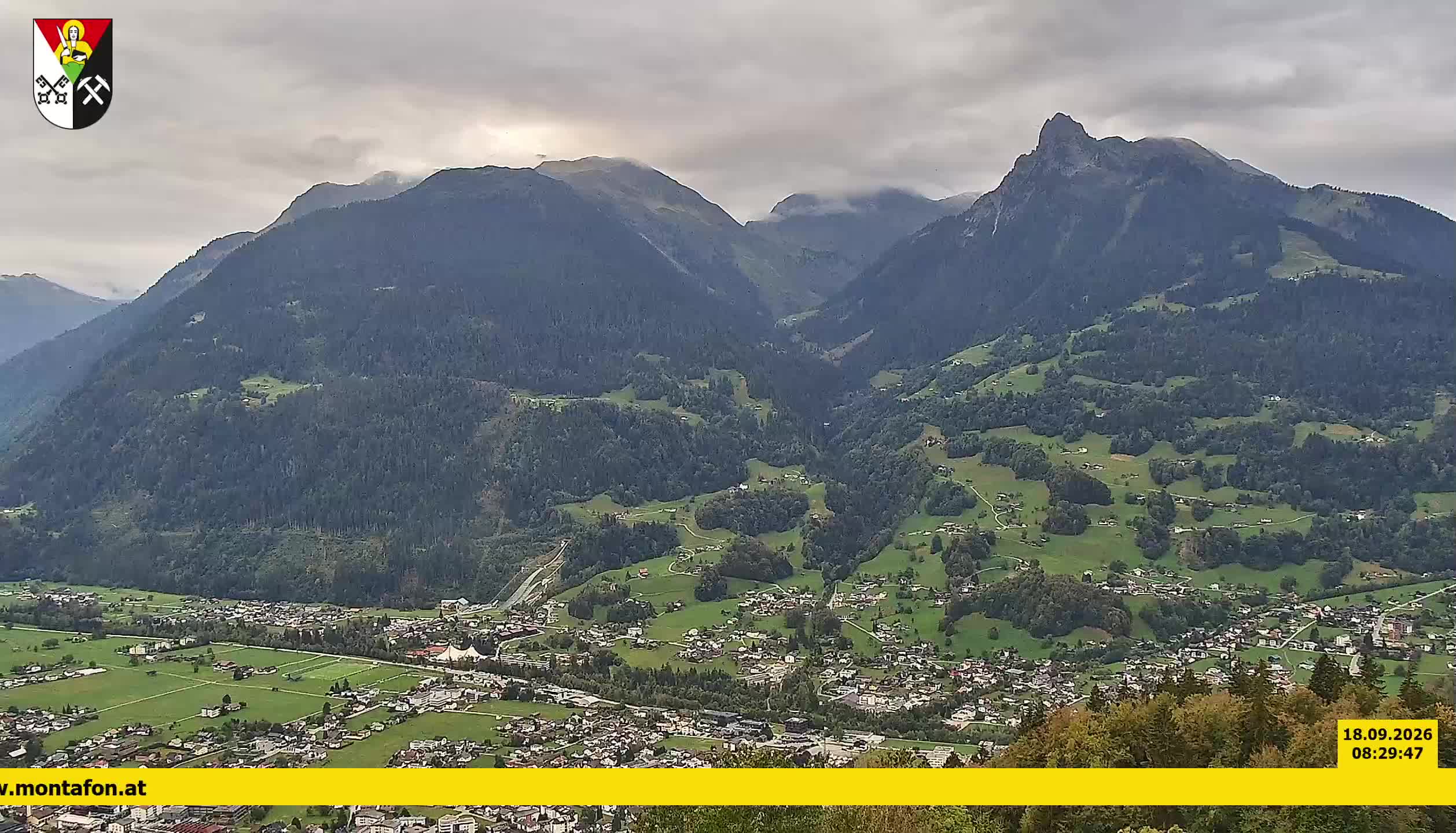 Bartholomäberg | Blick auf Schruns