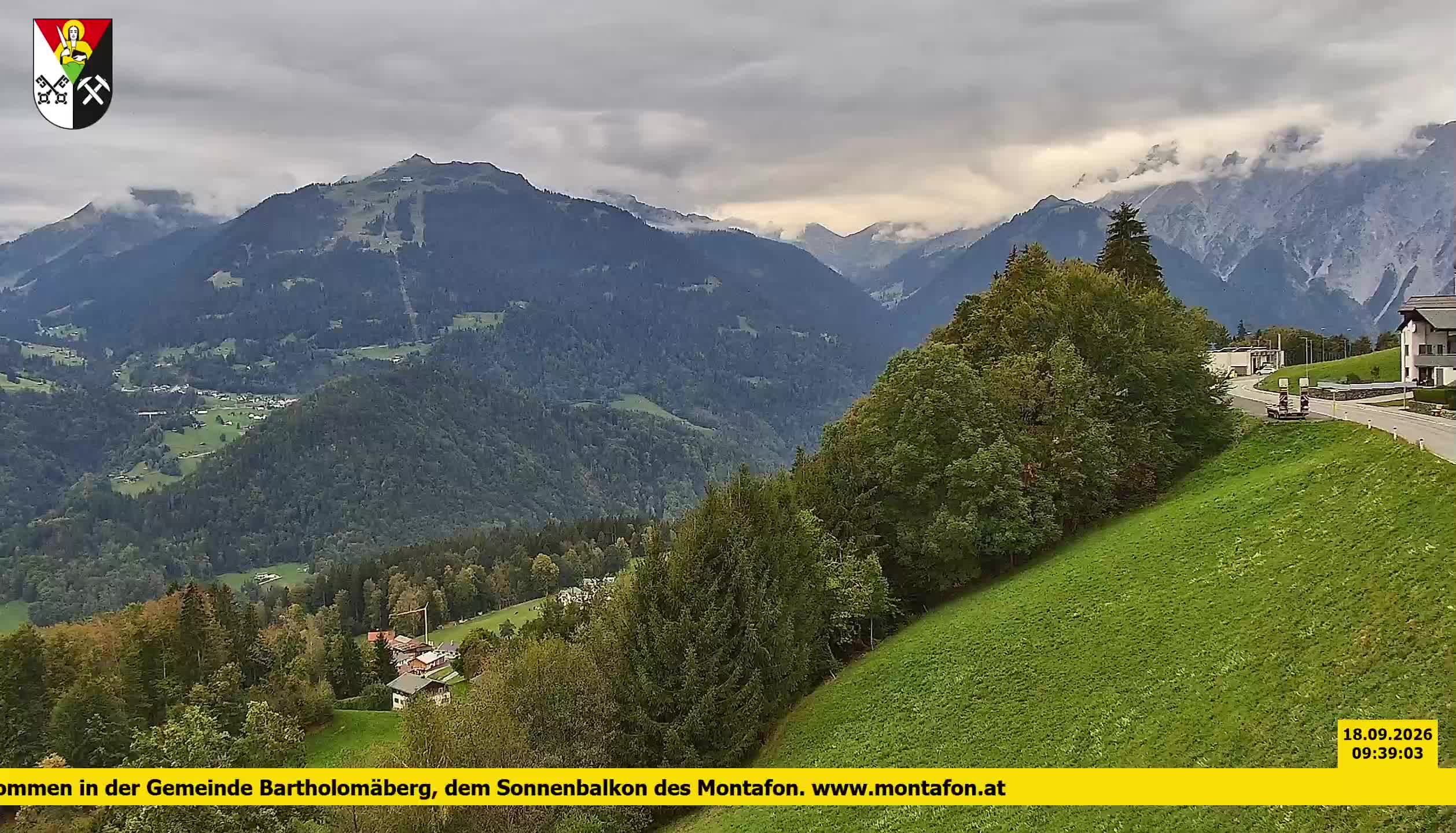Bartholomäberg | Blick auf Schruns
