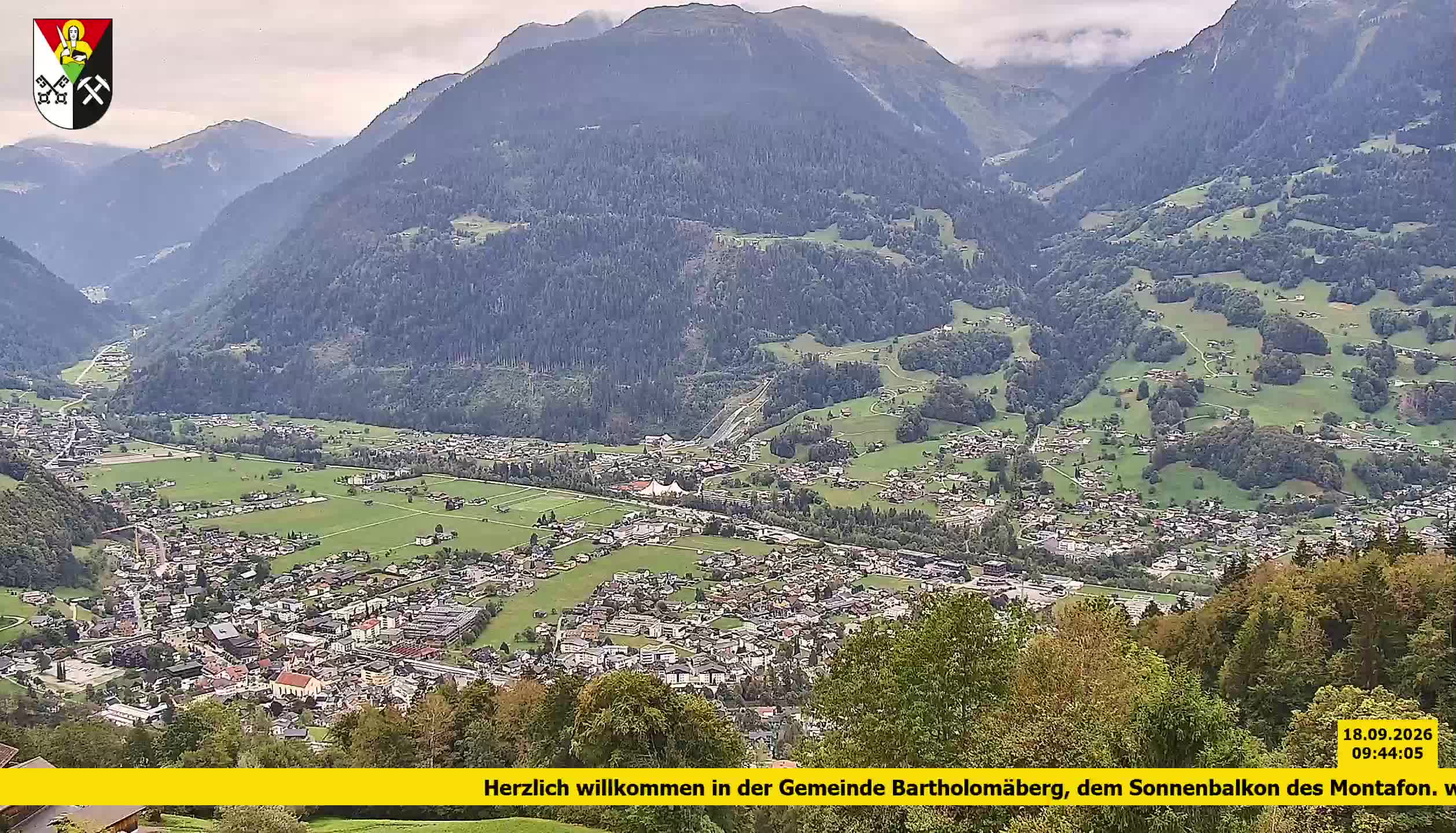 Bartholomäberg | Blick auf Schruns