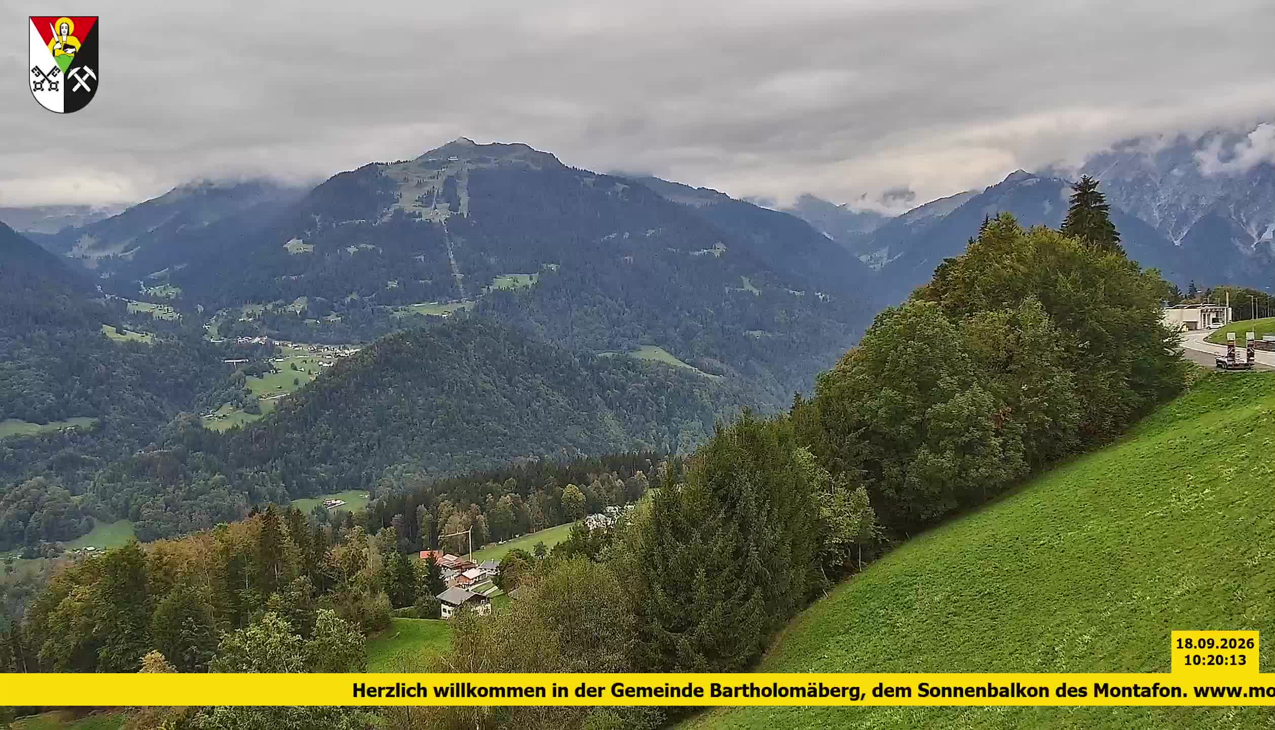 Bartholomäberg | Blick auf Schruns
