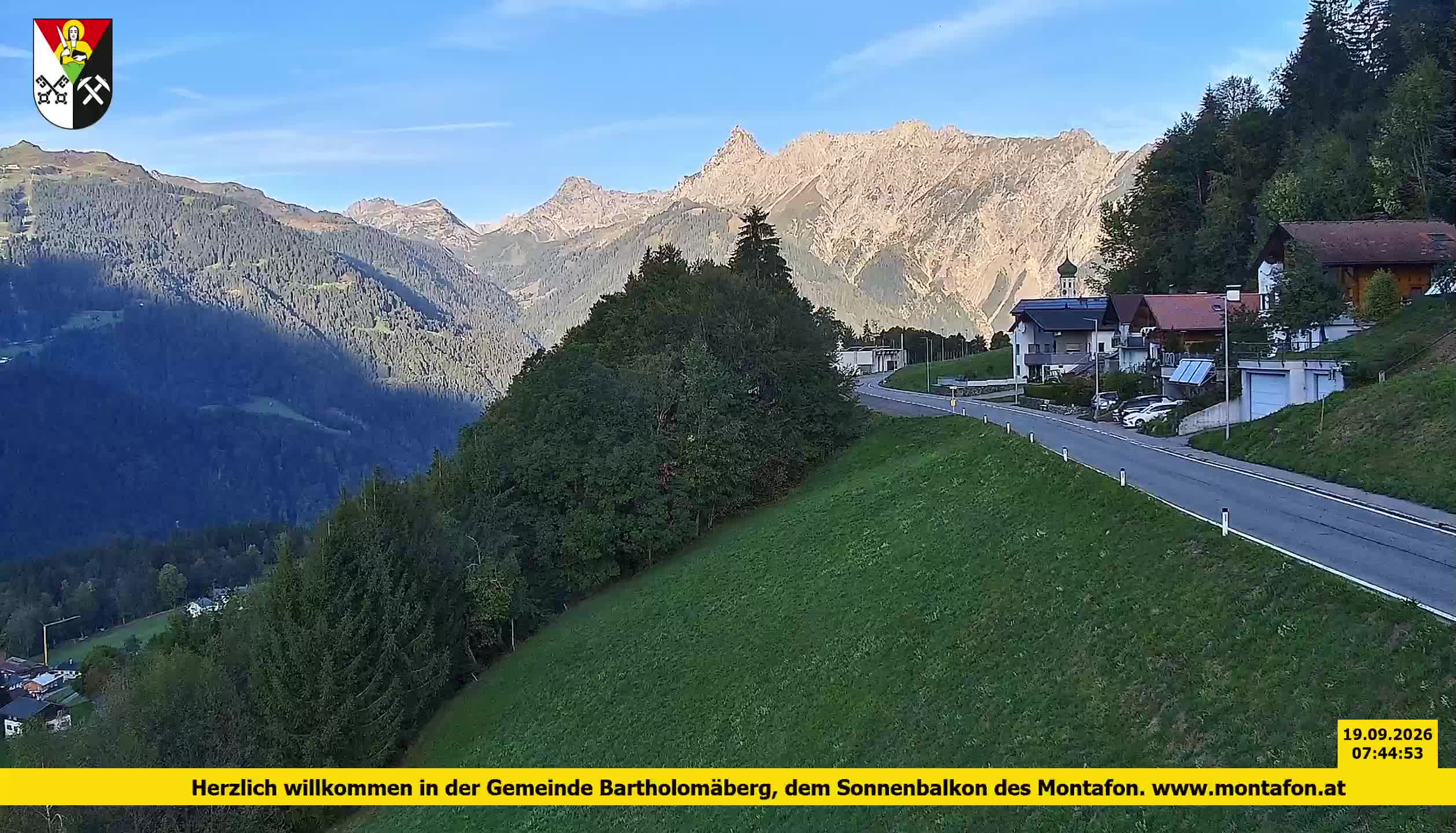 Bartholomäberg | Blick auf Schruns