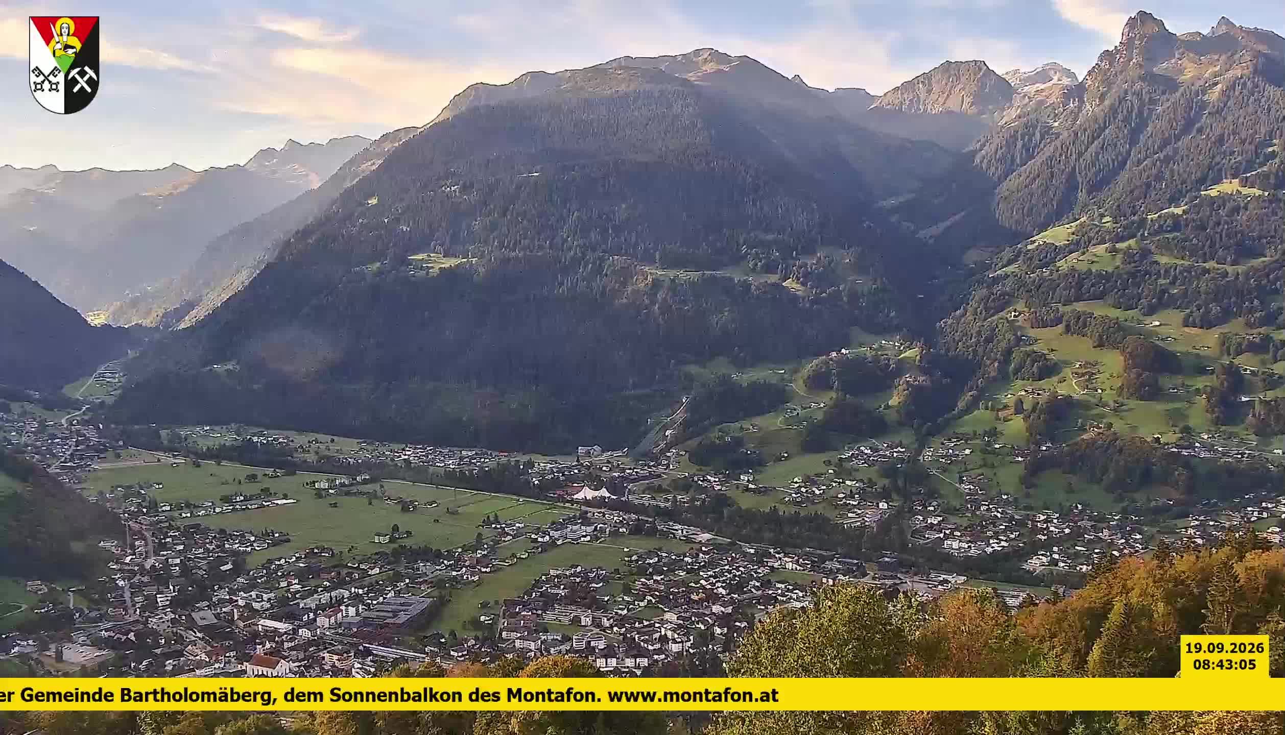 Bartholomäberg | Blick auf Schruns